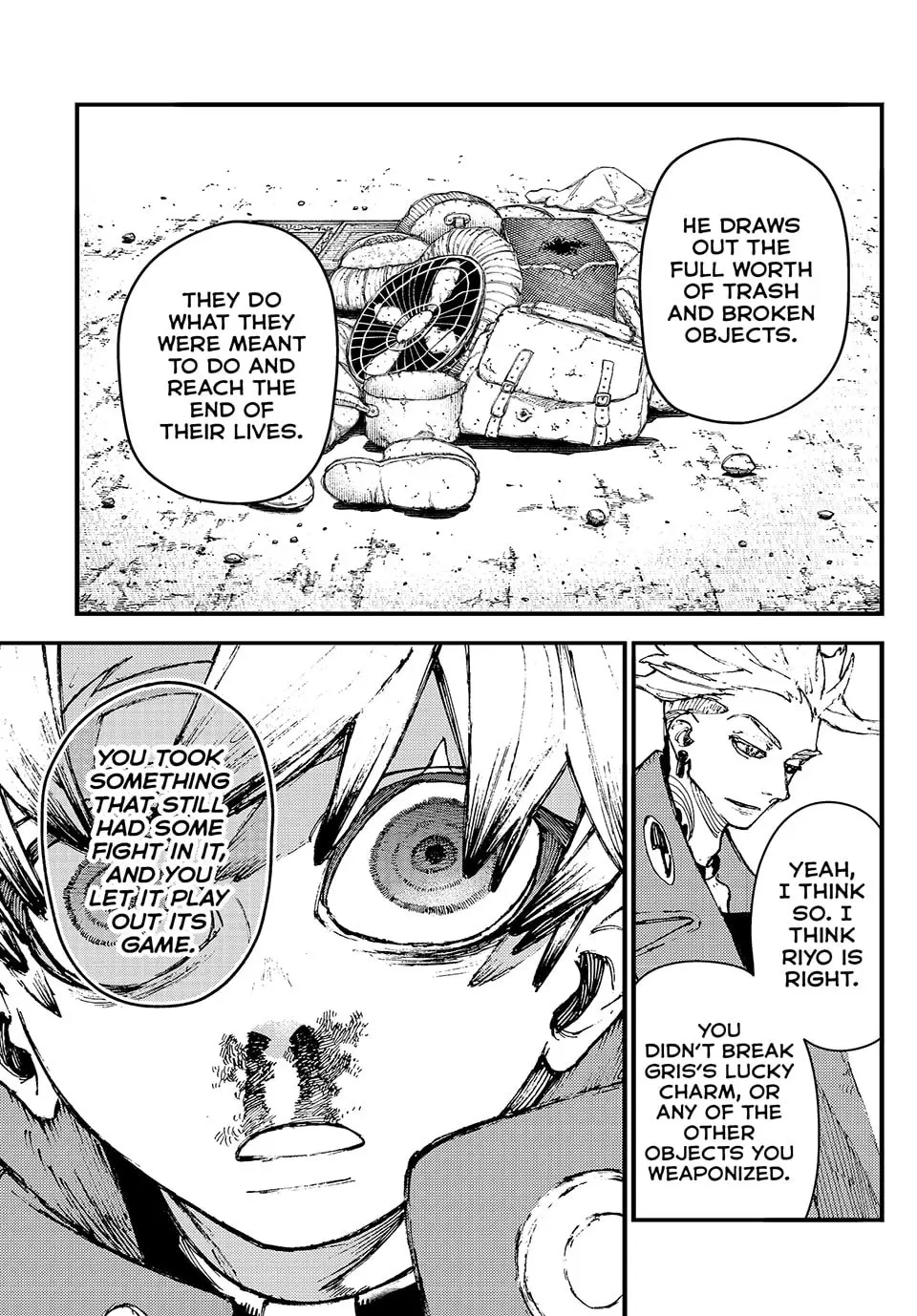 Gachiakuta Manga, chapter 24, page 15