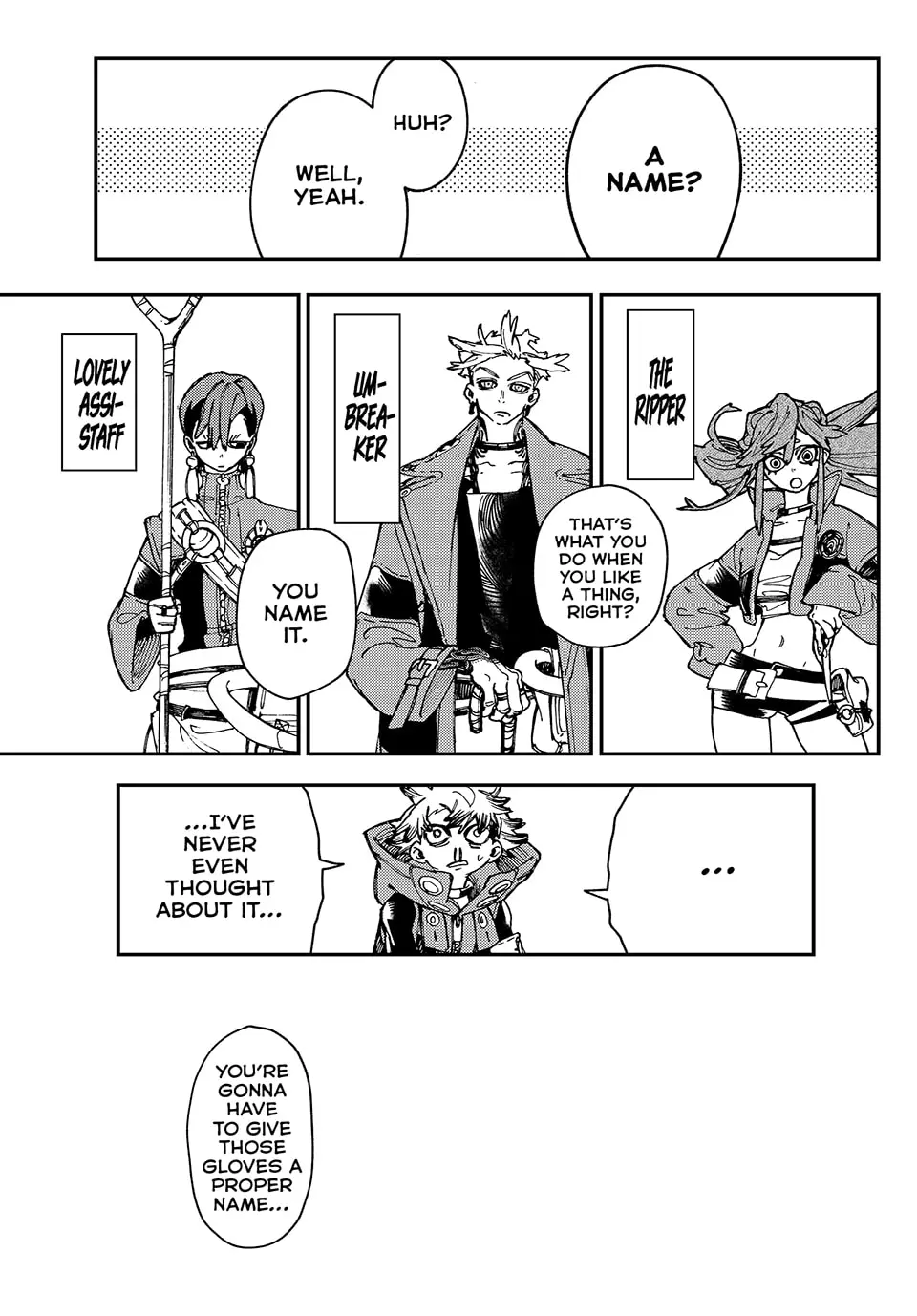 Gachiakuta Manga, chapter 24, page 17