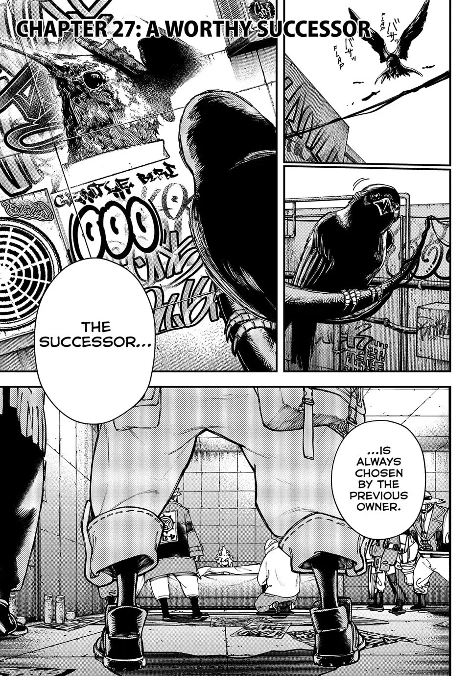 Gachiakuta Manga, chapter 27, page 1