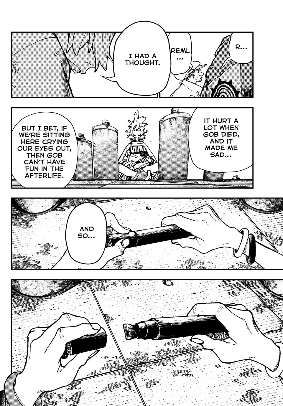 Gachiakuta Manga, chapter 27, page 12