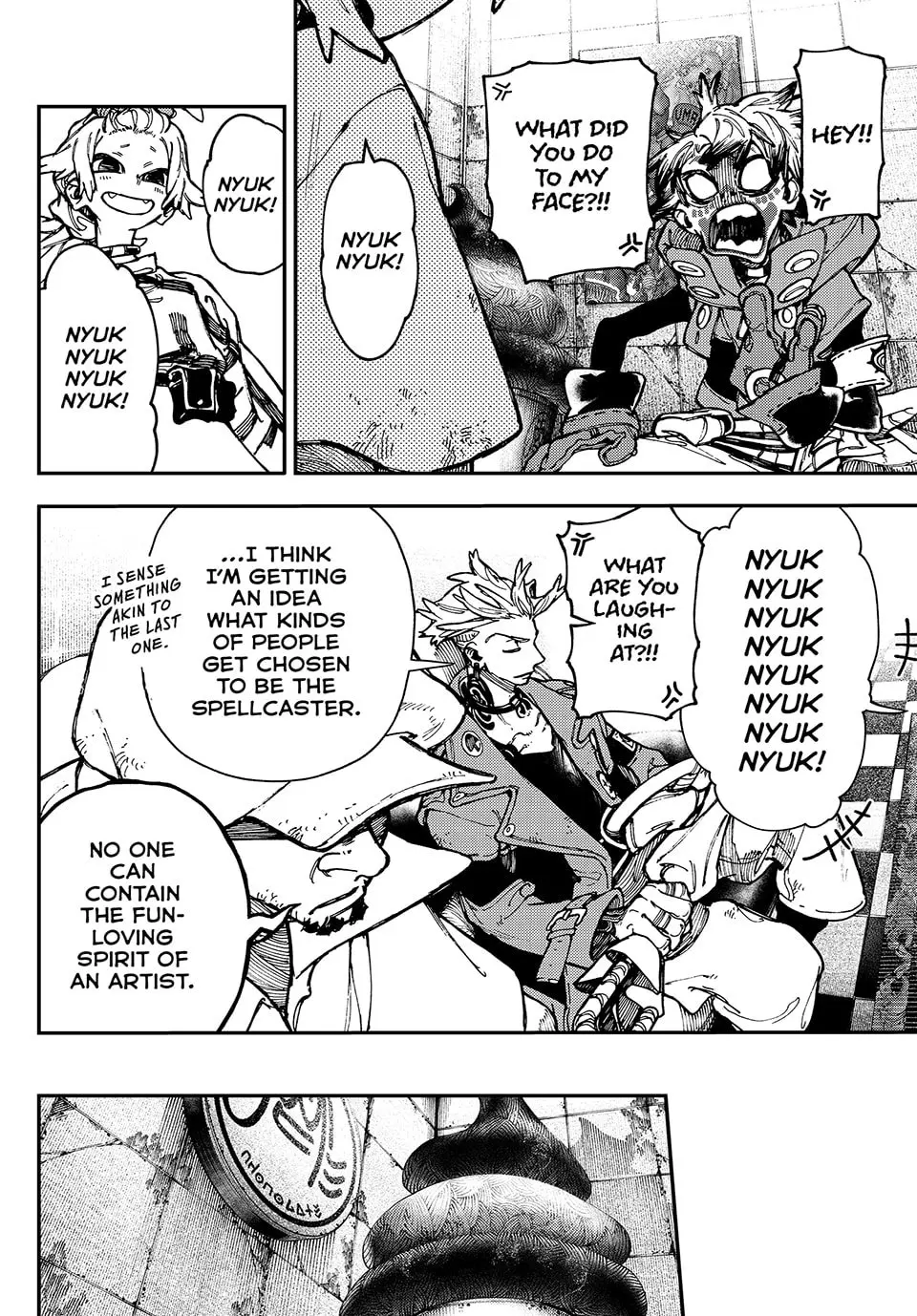 Gachiakuta Manga, chapter 28, page 3