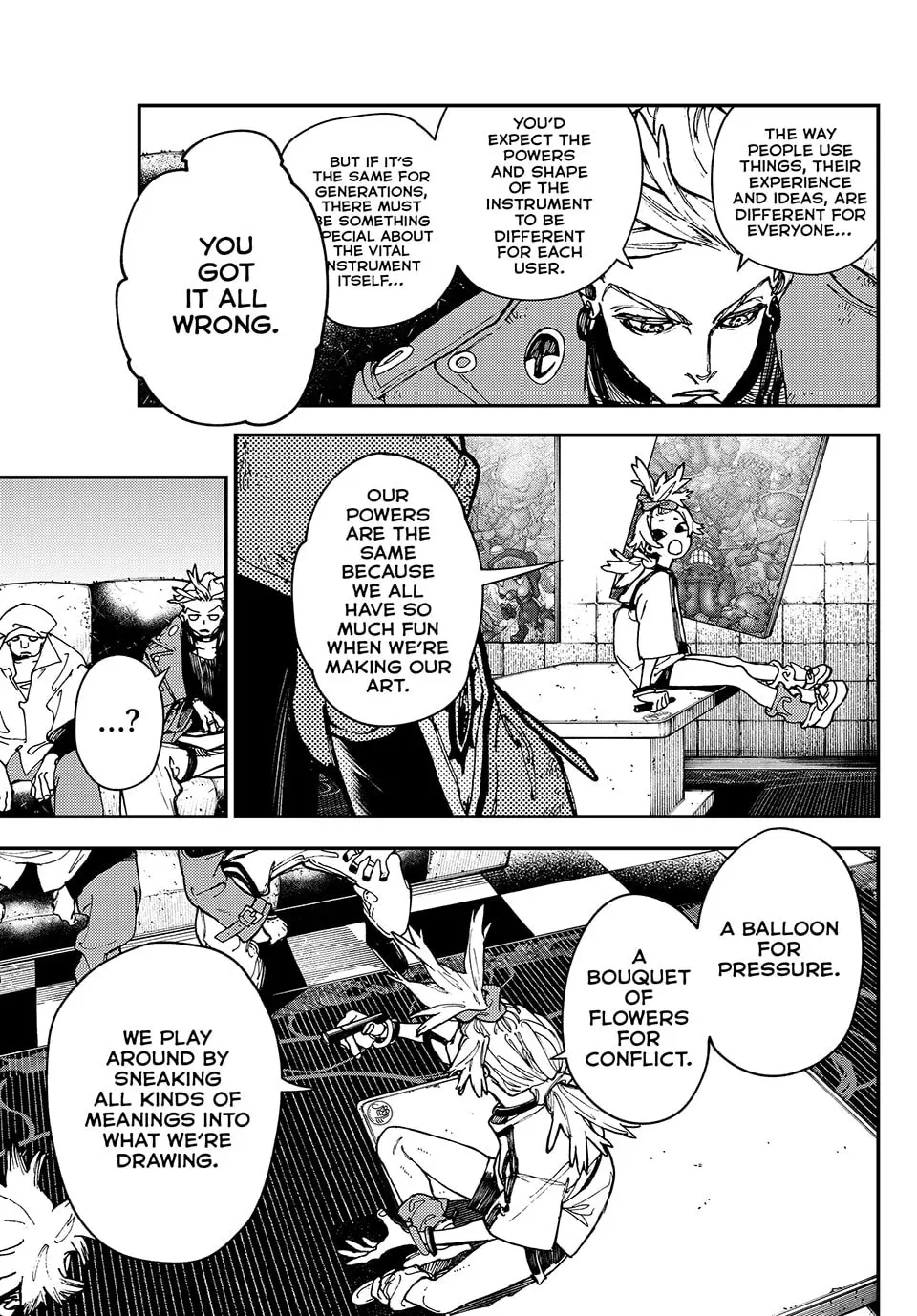 Gachiakuta Manga, chapter 28, page 6