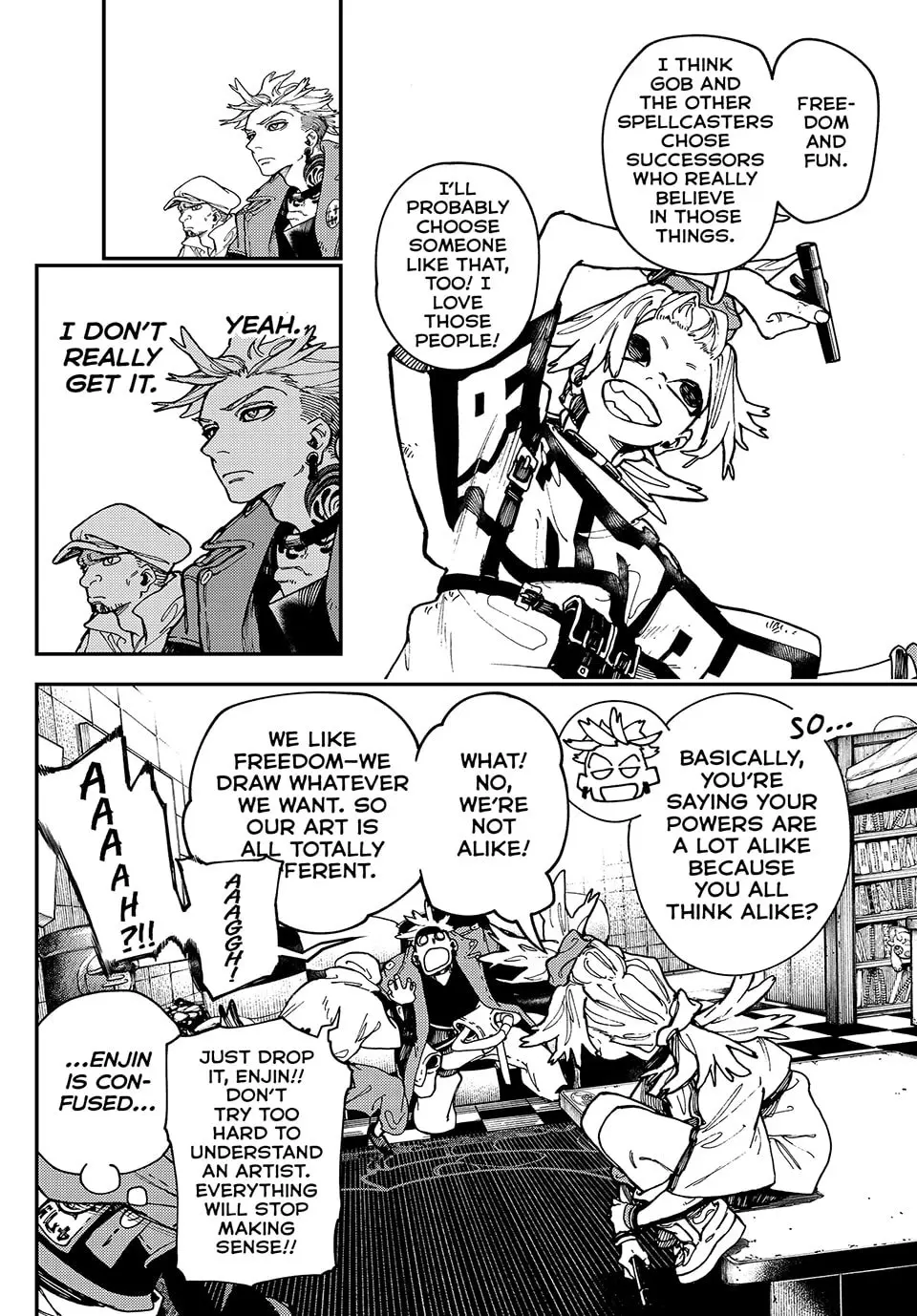 Gachiakuta Manga, chapter 28, page 7