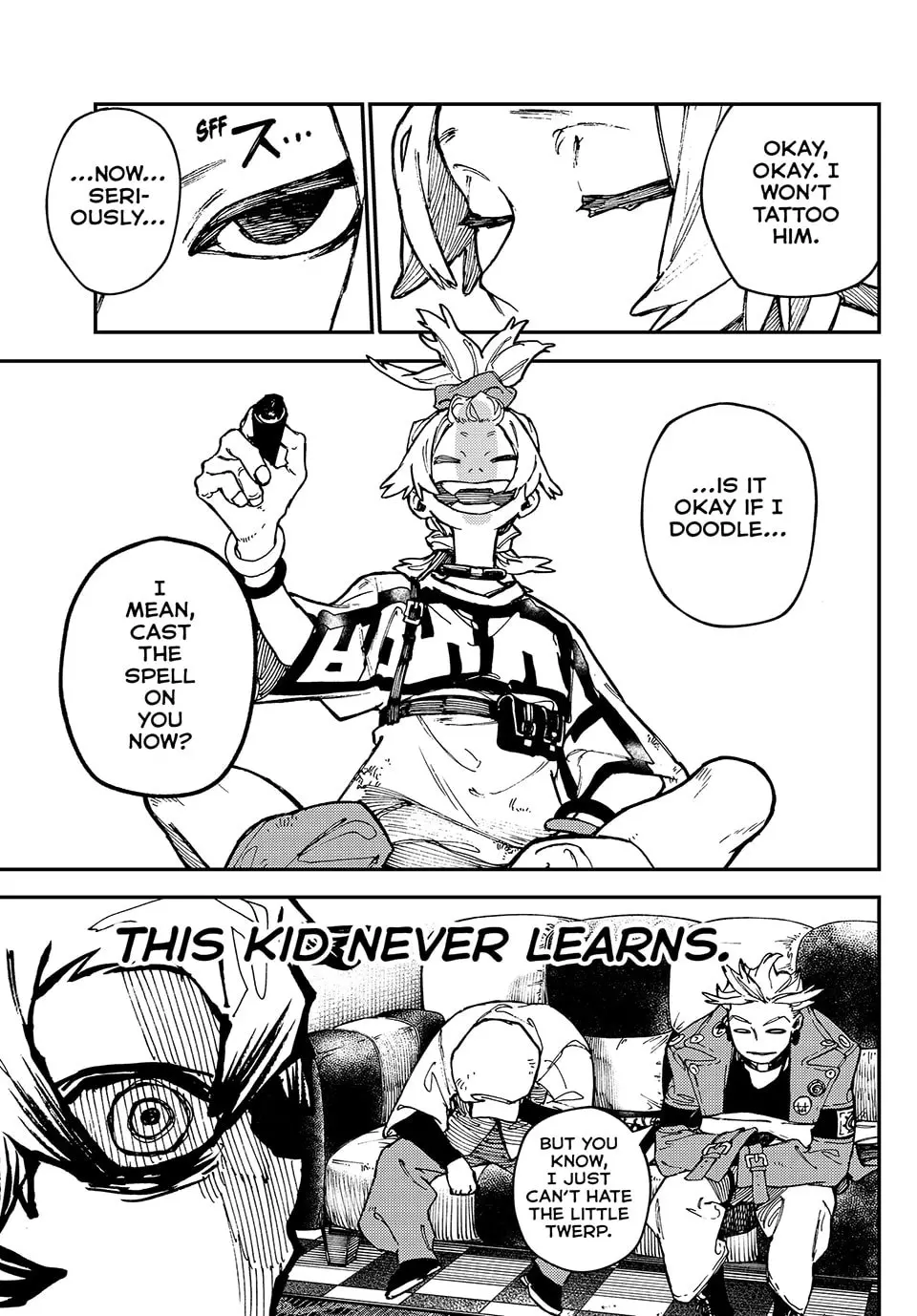 Gachiakuta Manga, chapter 28, page 10