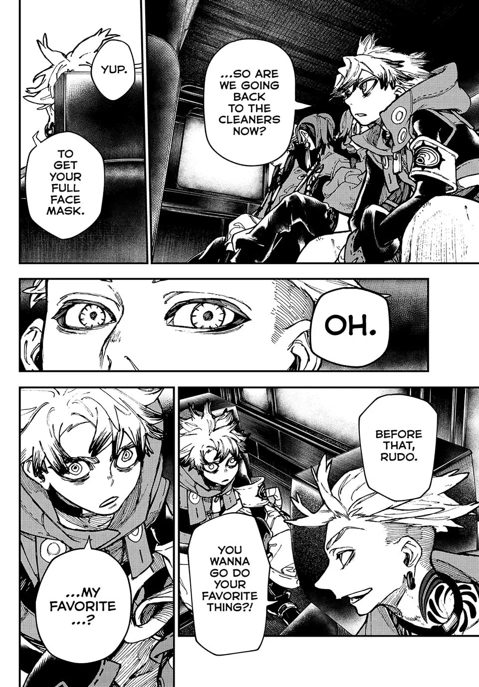 Gachiakuta Manga, chapter 28, page 17