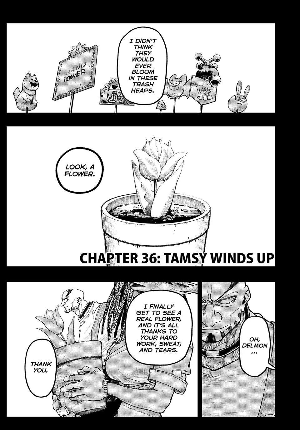 Gachiakuta Manga, chapter 36, page 1