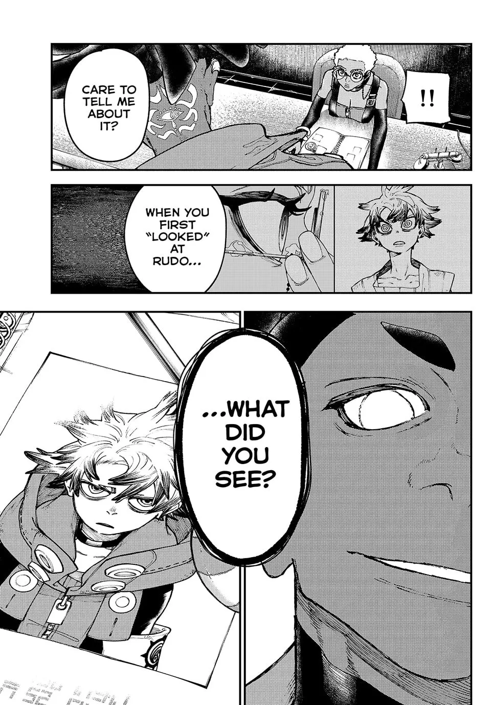Gachiakuta Manga, chapter 38, page 3