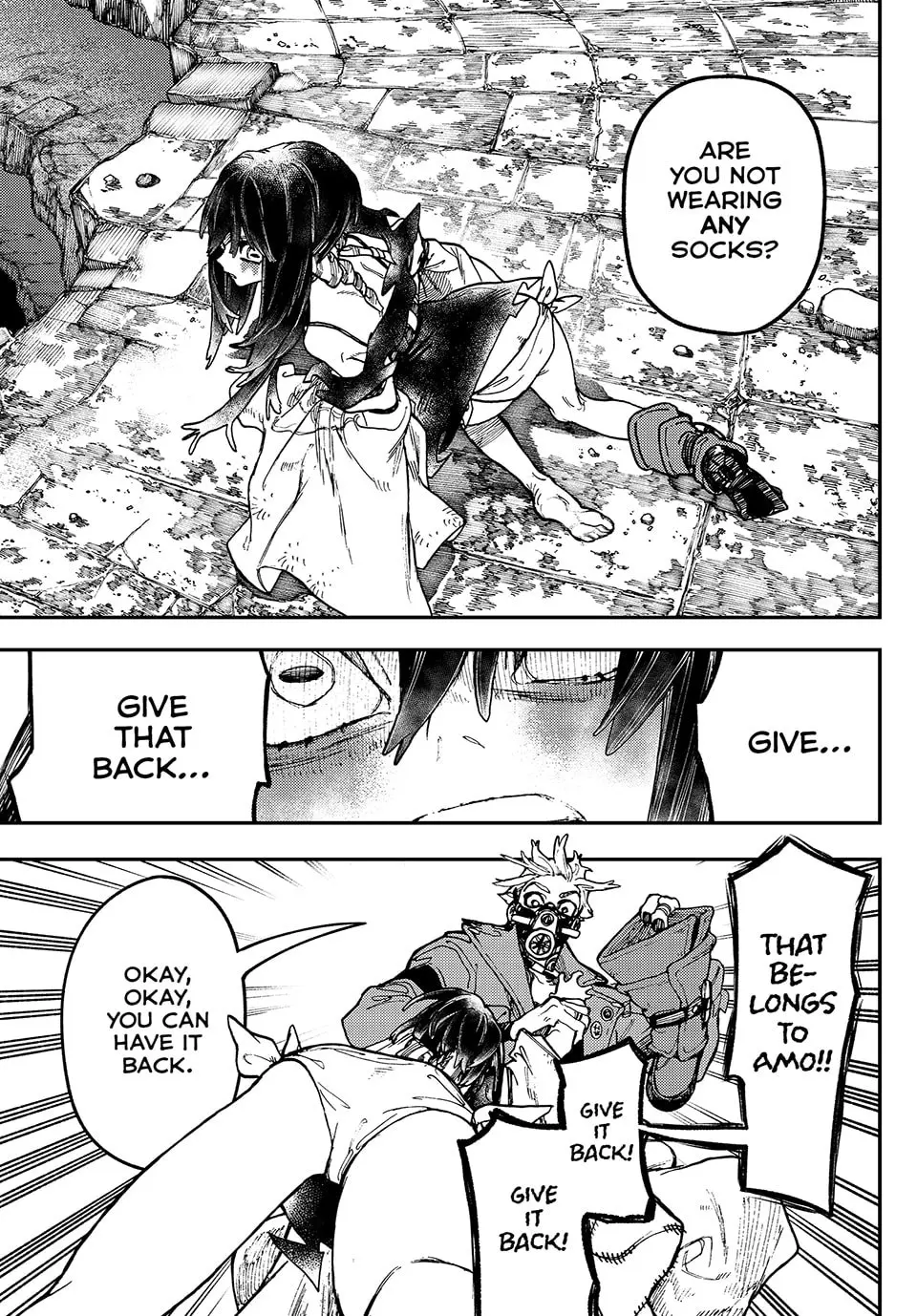 Gachiakuta Manga, chapter 38, page 5