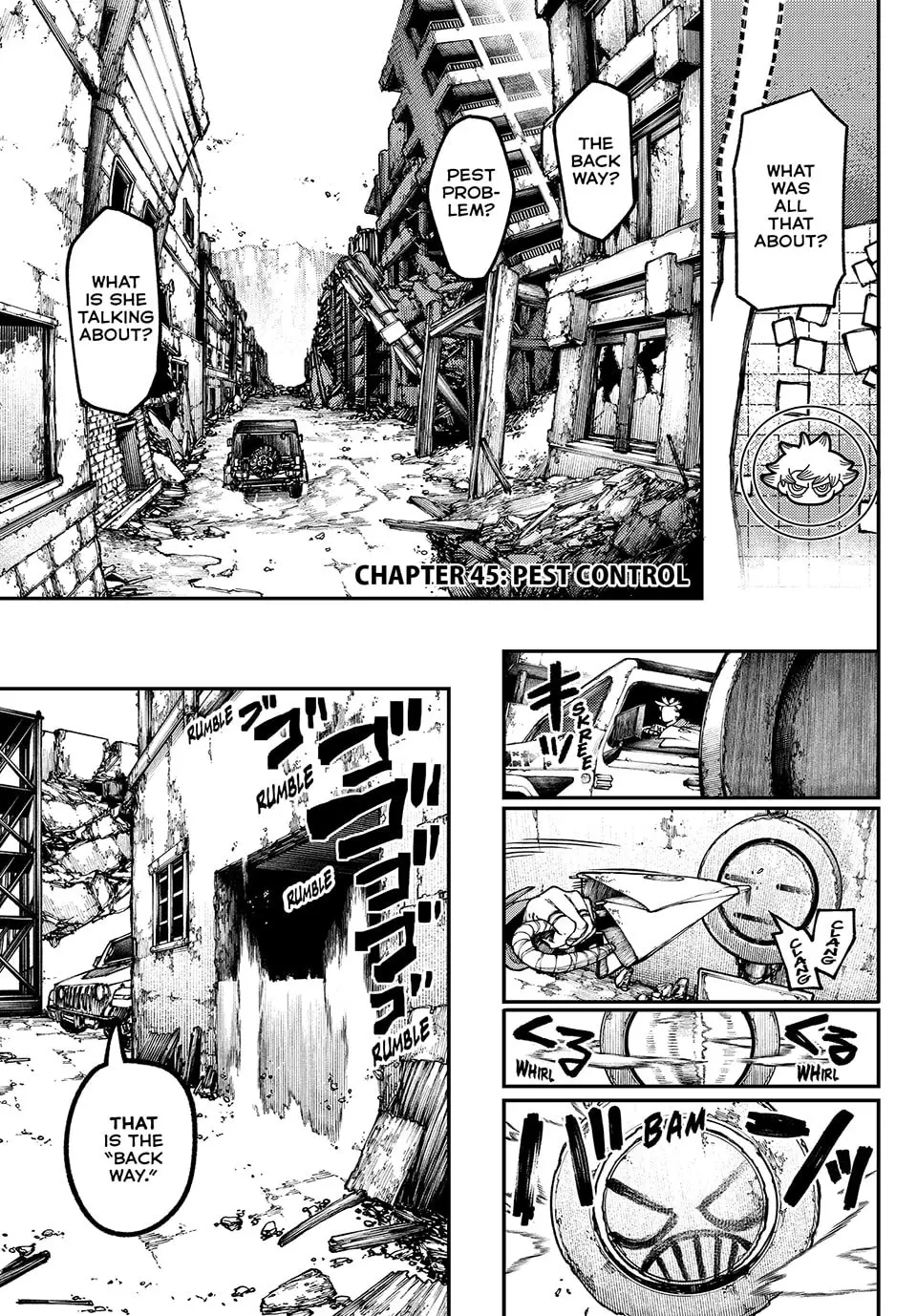 Gachiakuta Manga, chapter 45, page 1