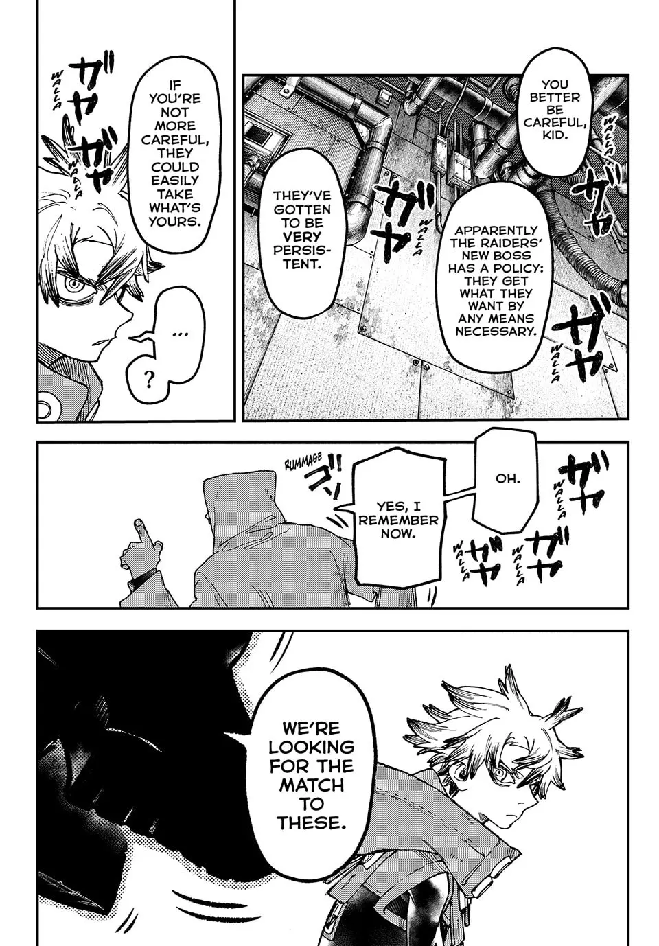 Gachiakuta Manga, chapter 46, page 19