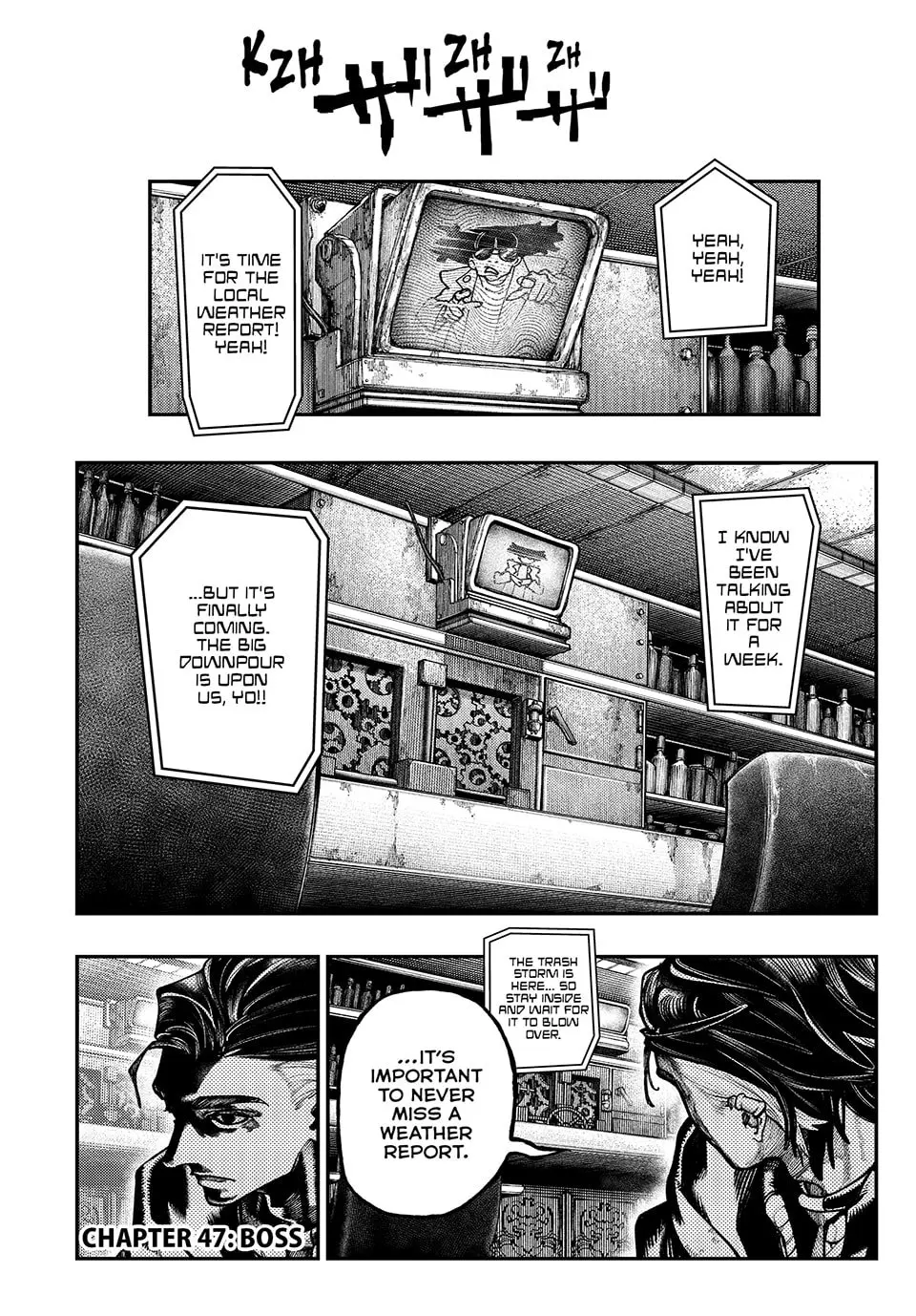 Gachiakuta Manga, chapter 47, page 1