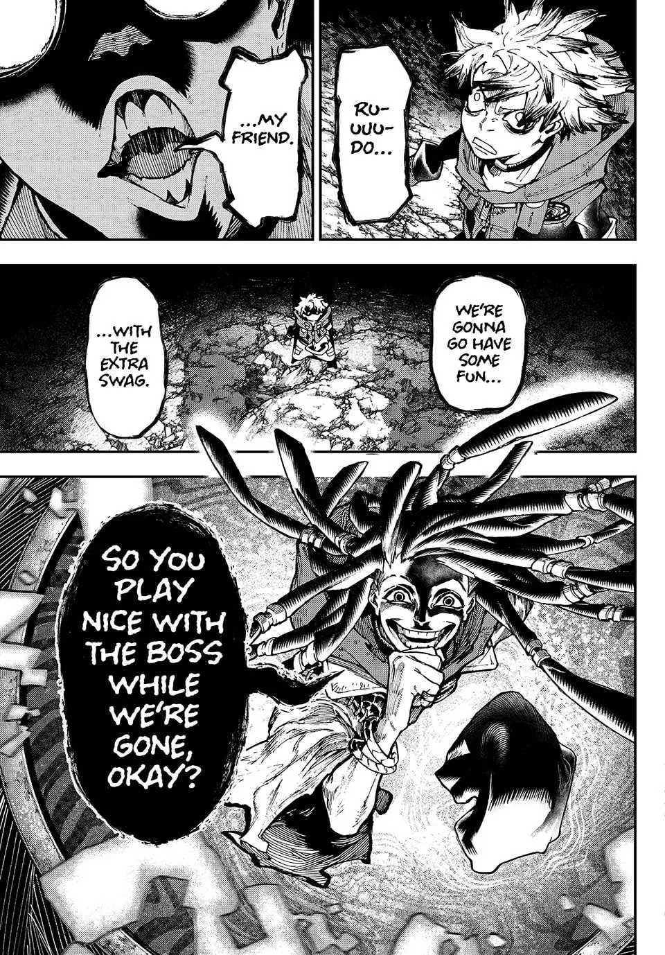 Gachiakuta Manga, chapter 48, page 14