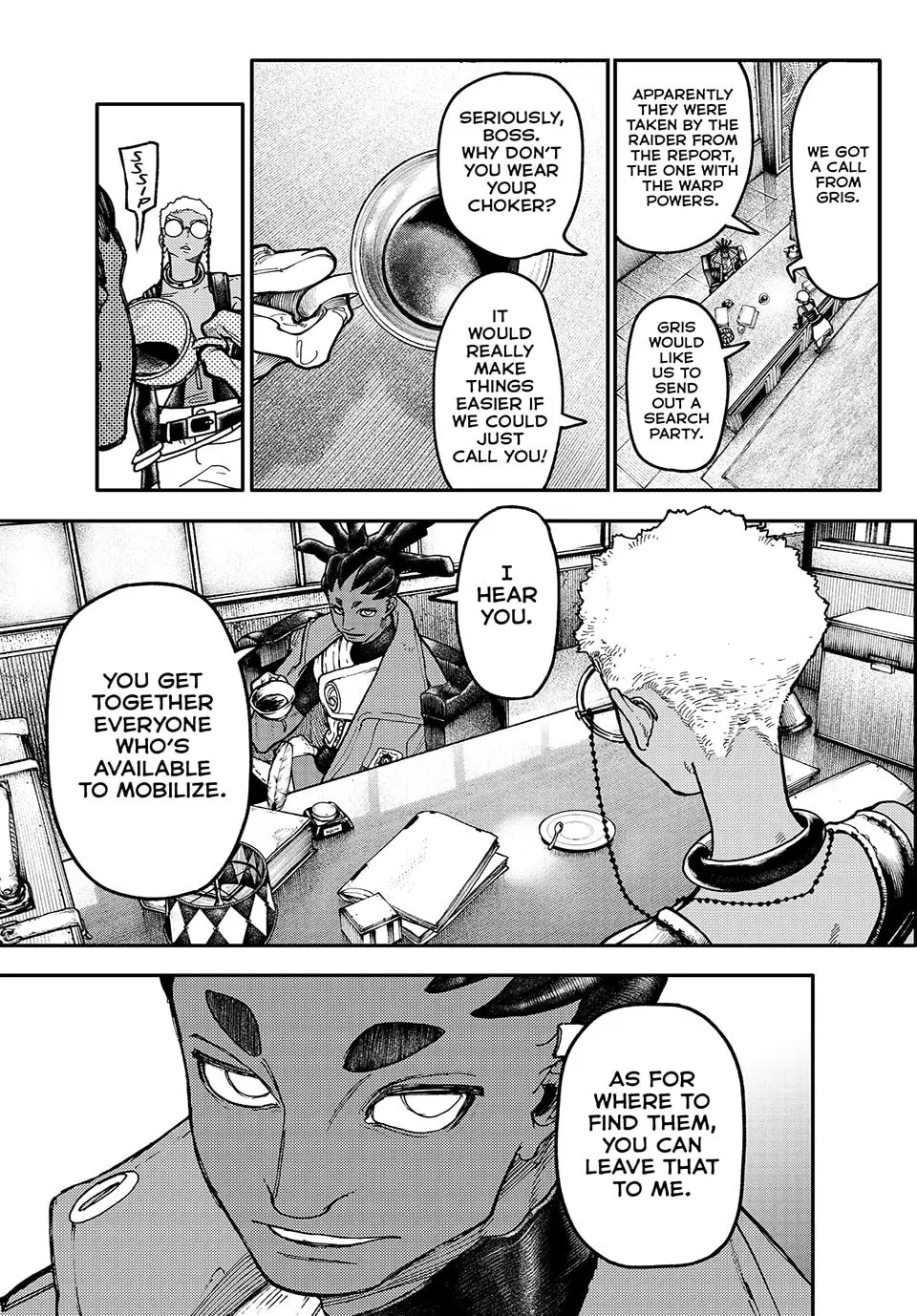 Gachiakuta Manga, chapter 53, page 4