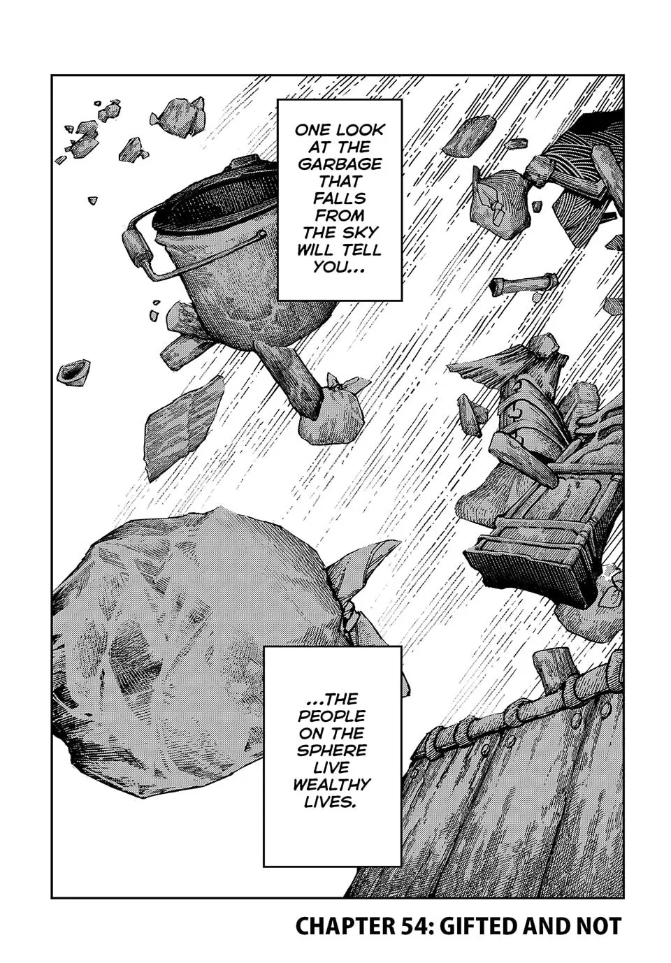 Gachiakuta Manga, chapter 54, page 1