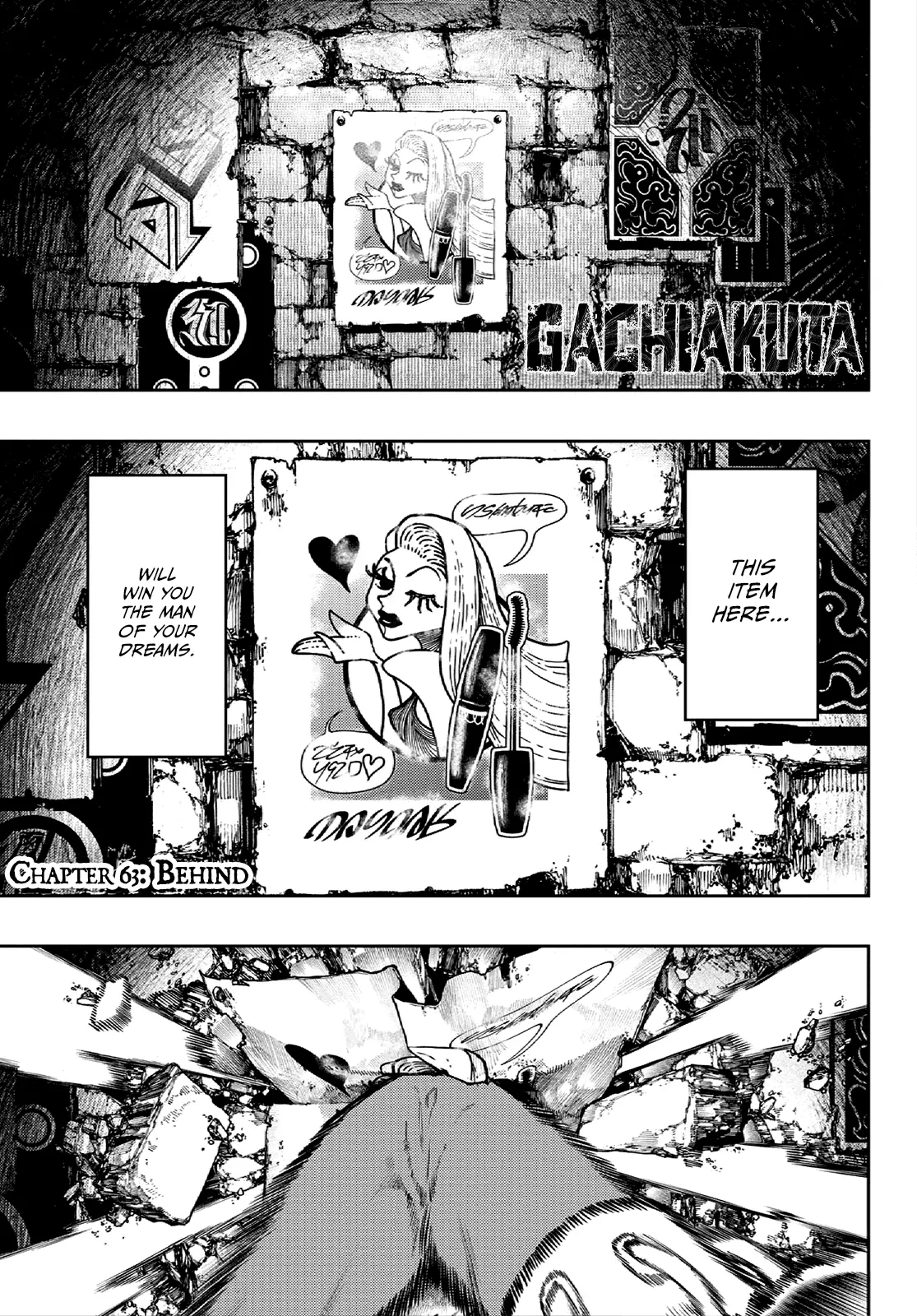 Gachiakuta Manga, chapter 63, page 1
