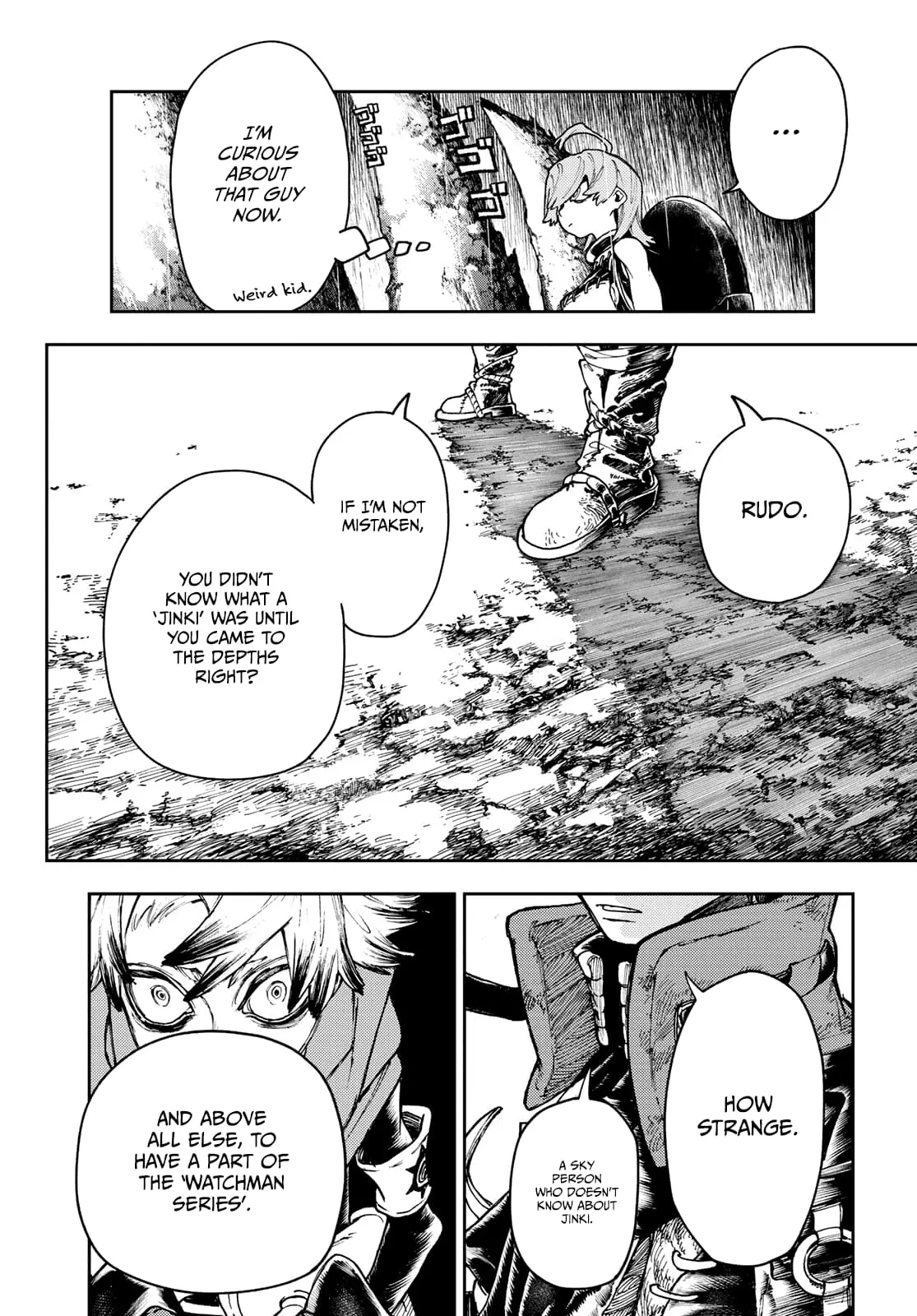 Gachiakuta Manga, chapter 66, page 6