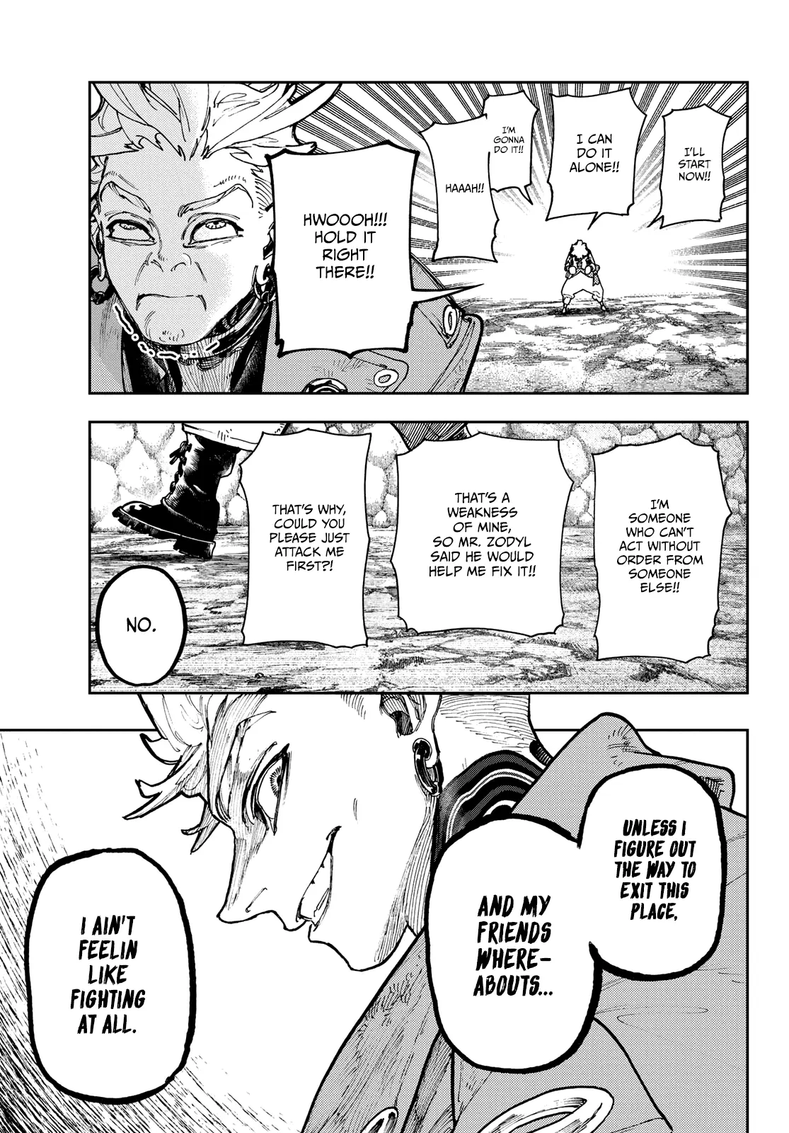 Gachiakuta Manga, chapter 67, page 8