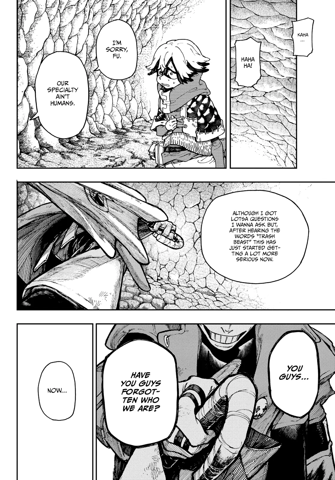 Gachiakuta Manga, chapter 67, page 17