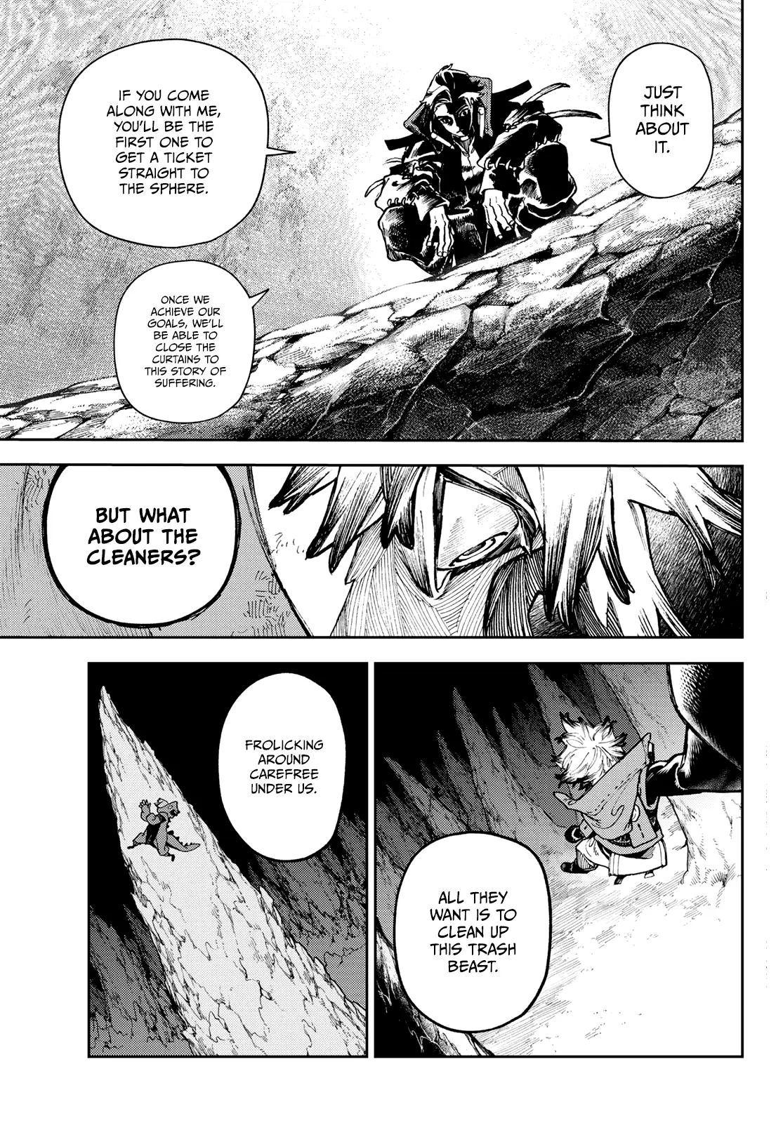 Gachiakuta Manga, chapter 71, page 3