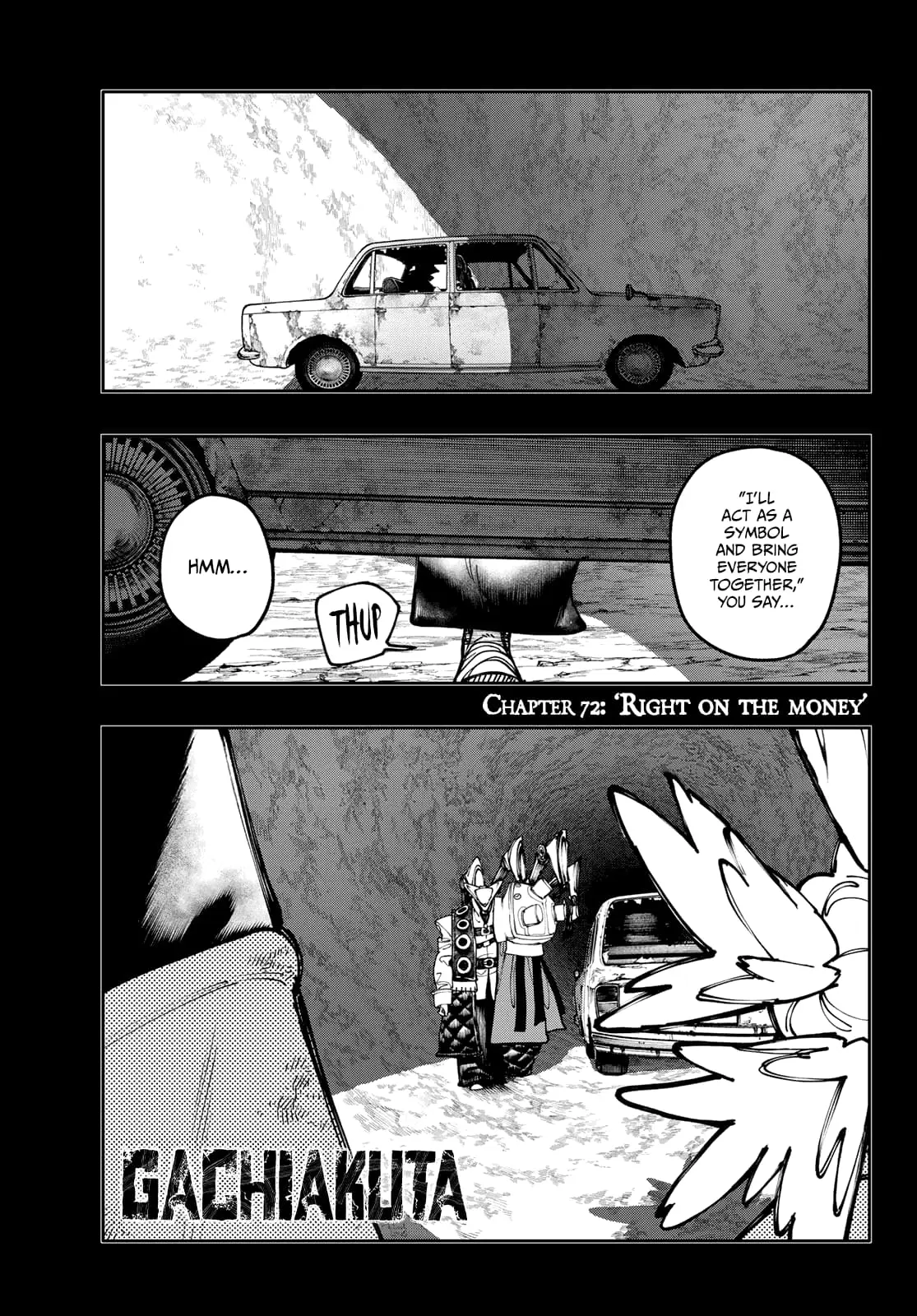 Gachiakuta Manga, chapter 72, page 1