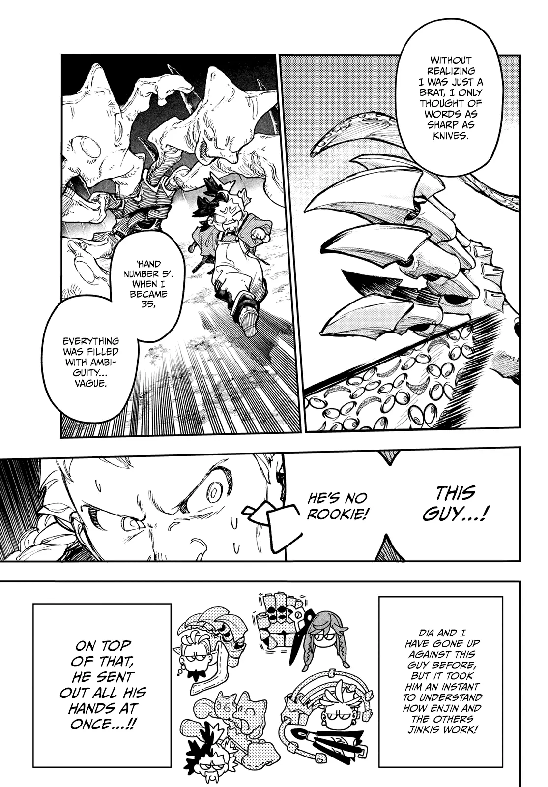 Gachiakuta Manga, chapter 74, page 8