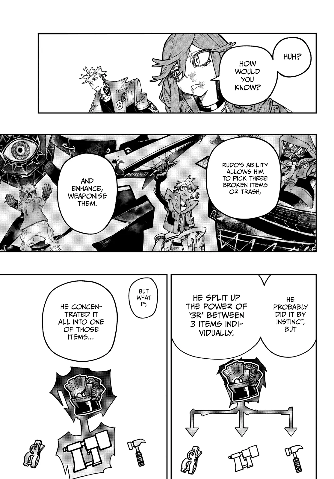 Gachiakuta Manga, chapter 75, page 4