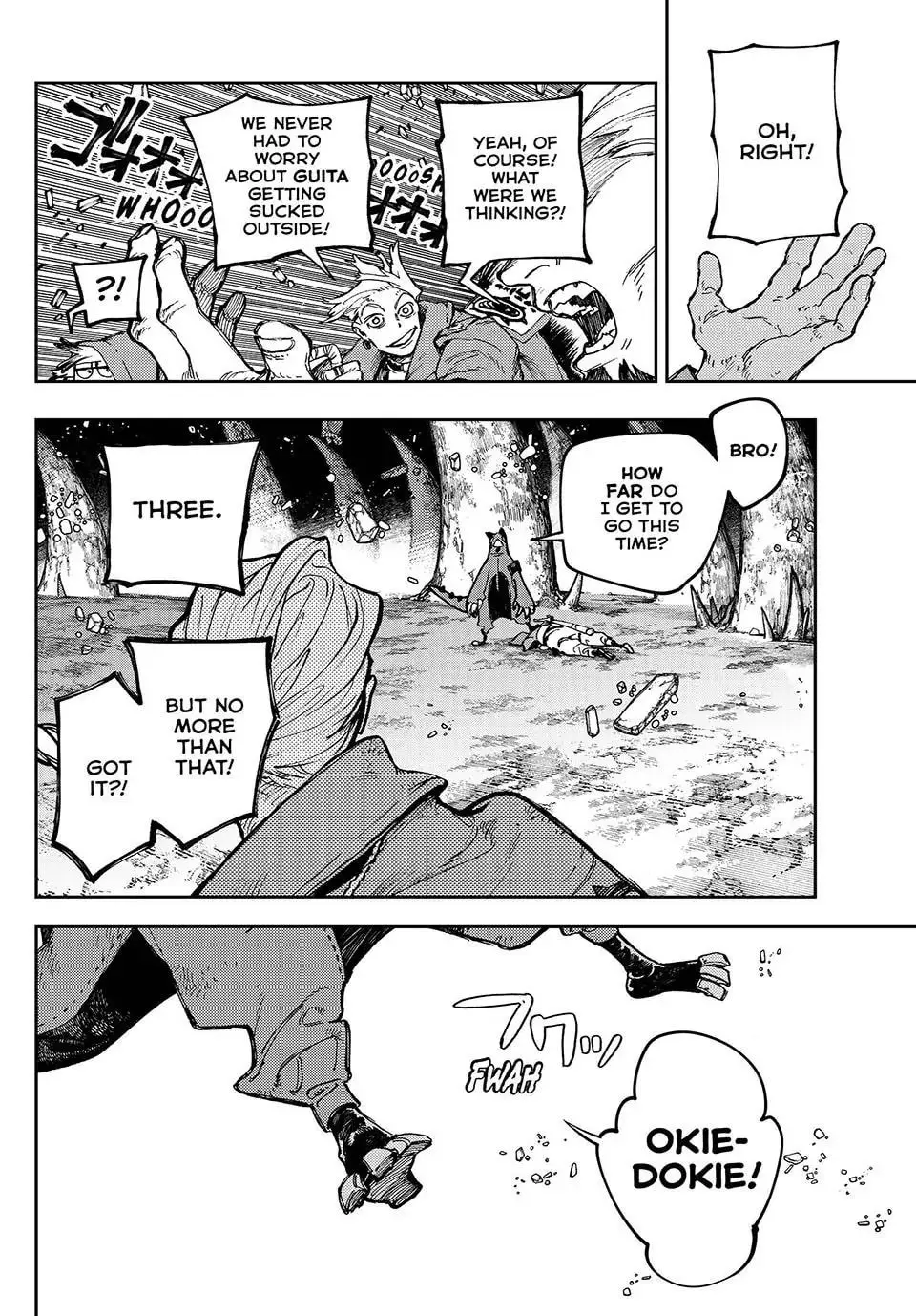 Gachiakuta Manga, chapter 79, page 15