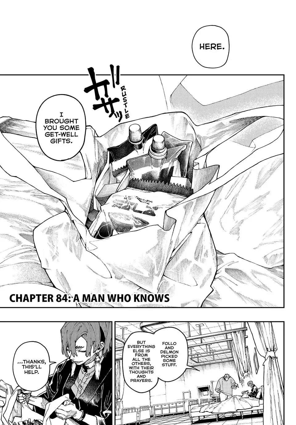 Gachiakuta Manga, chapter 84, page 1