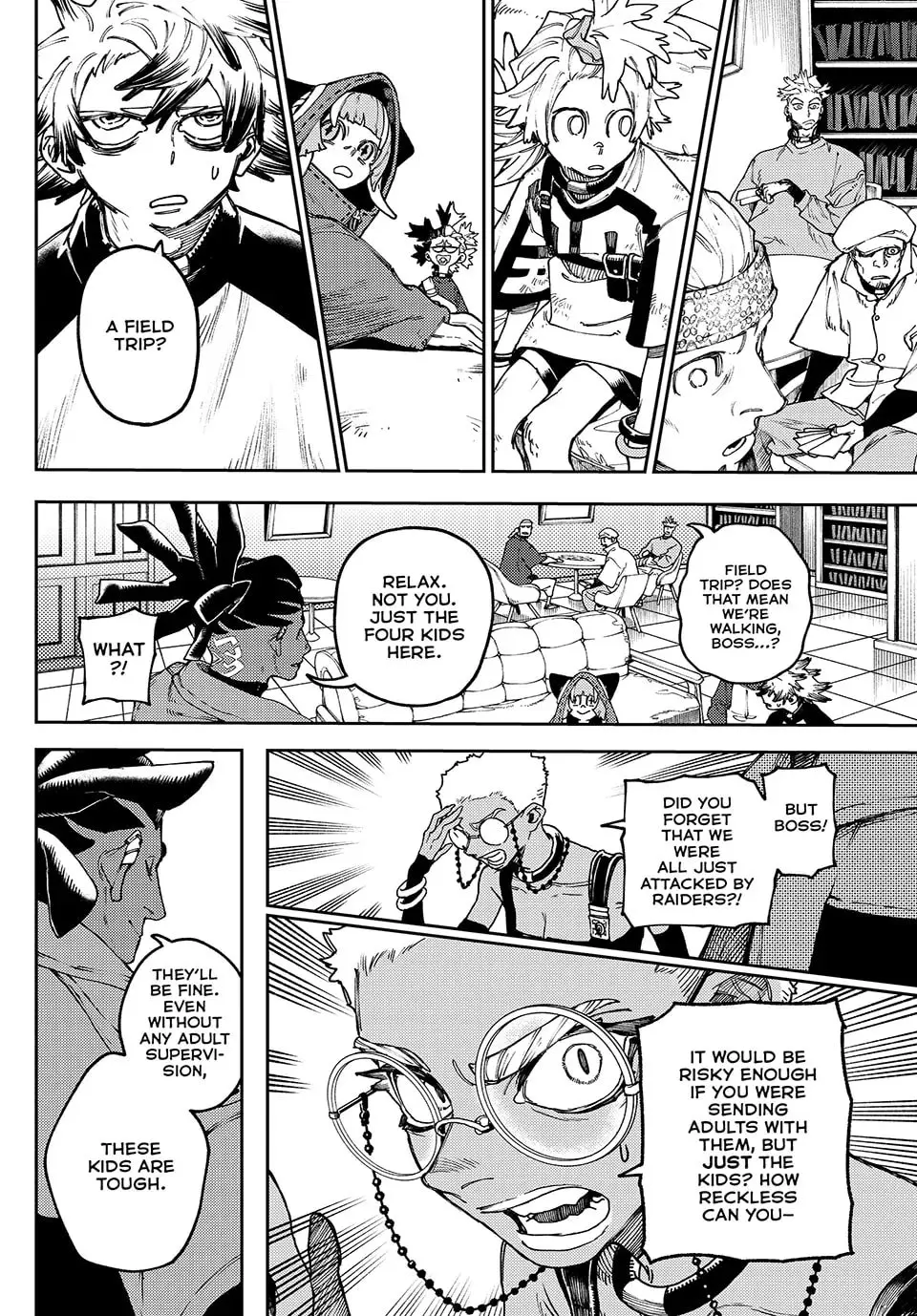 Gachiakuta Manga, chapter 85, page 8