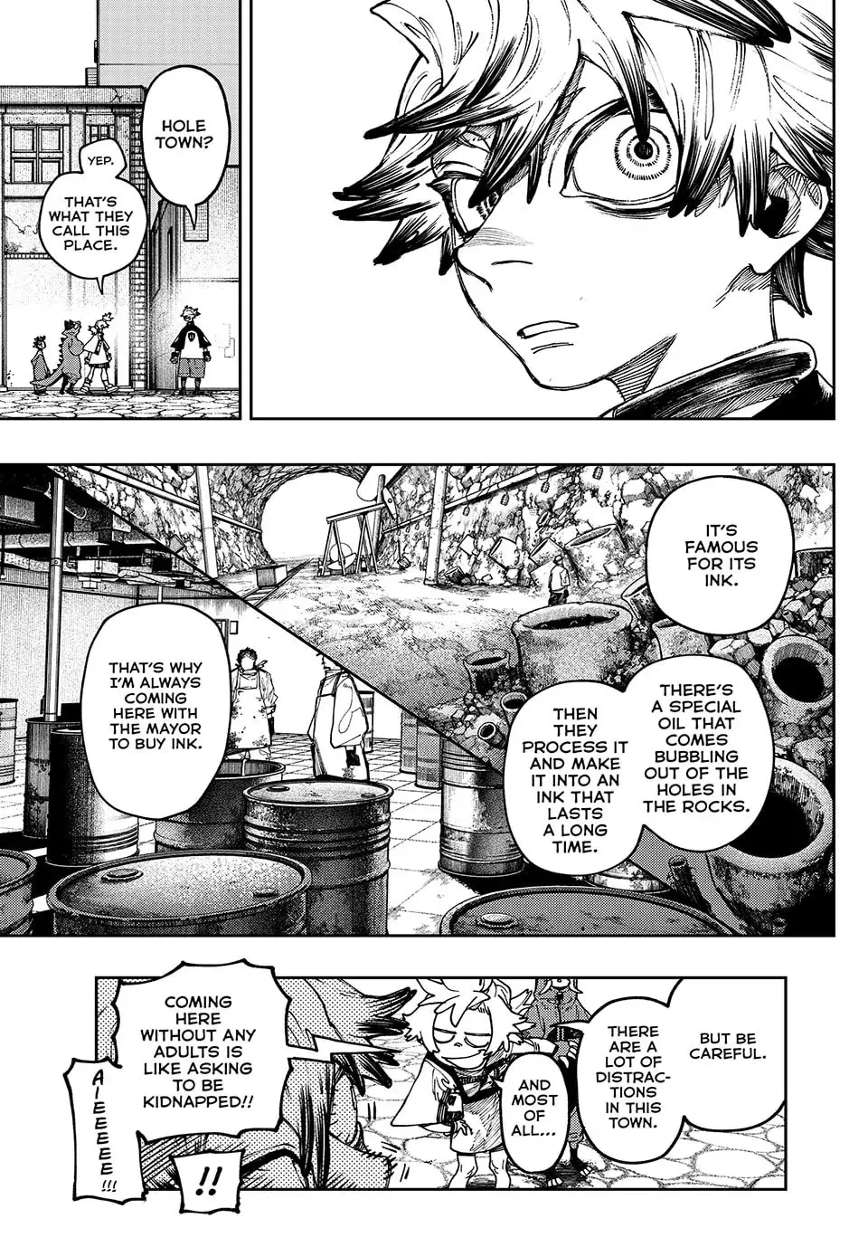 Gachiakuta Manga, chapter 86, page 8