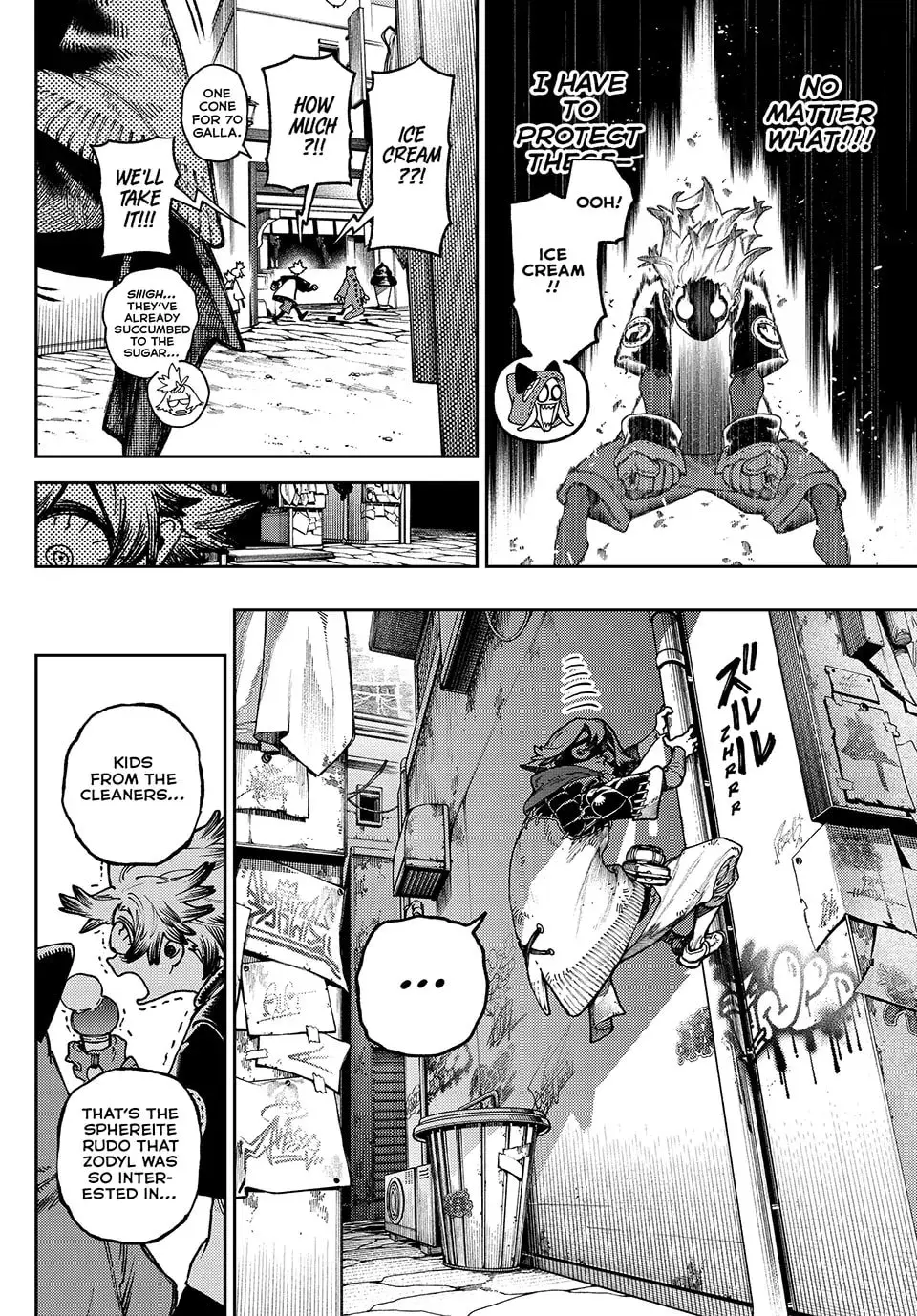 Gachiakuta Manga, chapter 86, page 9