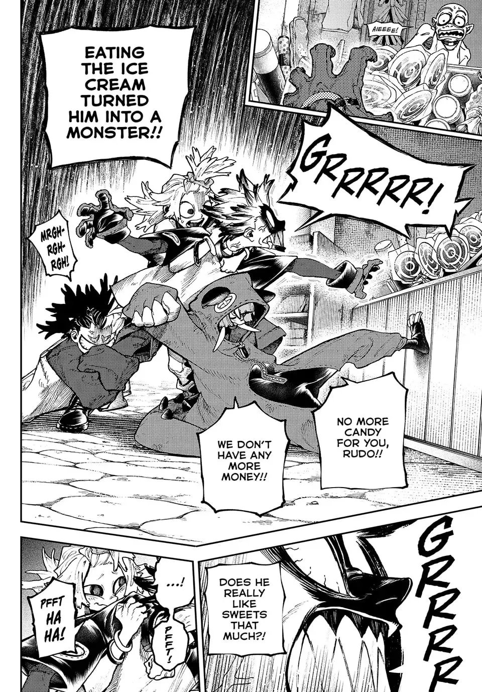 Gachiakuta Manga, chapter 86, page 13