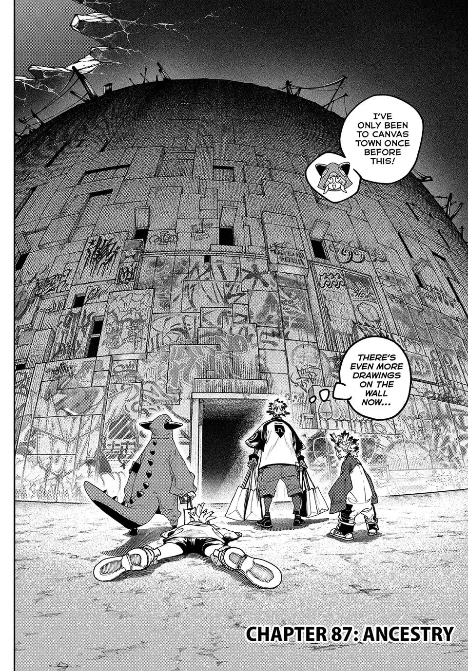 Gachiakuta Manga, chapter 87, page 2