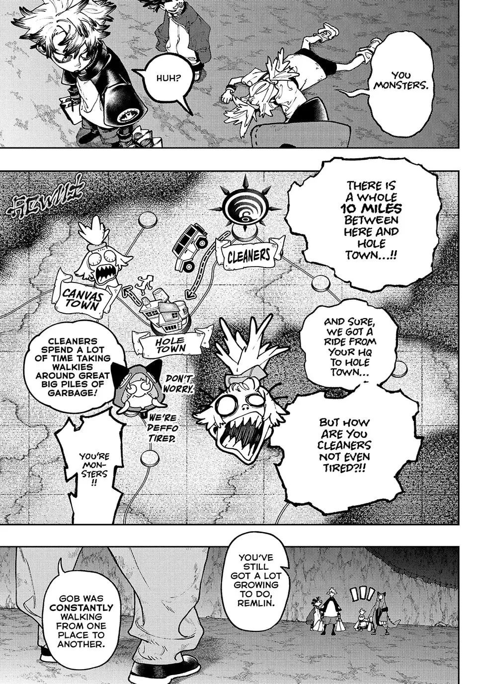 Gachiakuta Manga, chapter 87, page 3