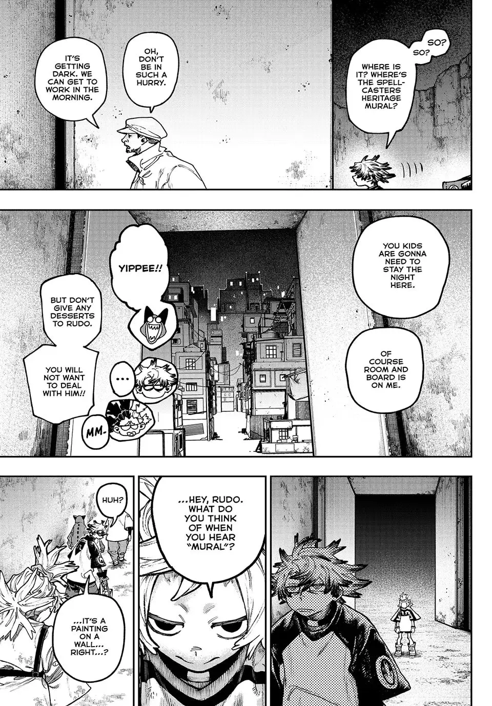 Gachiakuta Manga, chapter 87, page 5