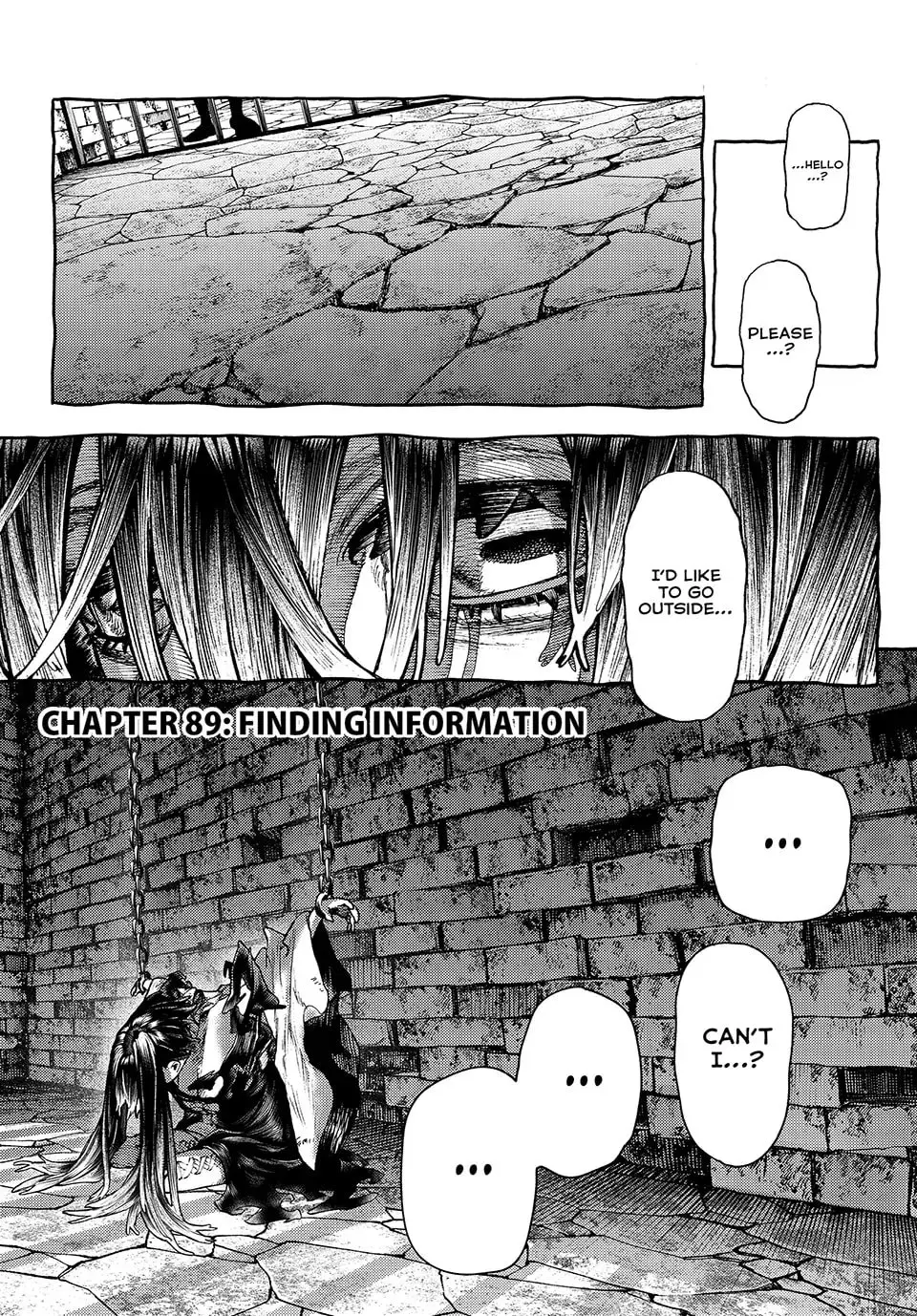 Gachiakuta Manga, chapter 89, page 1