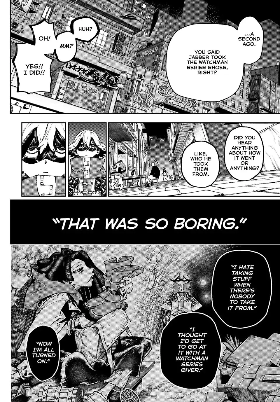 Gachiakuta Manga, chapter 89, page 12
