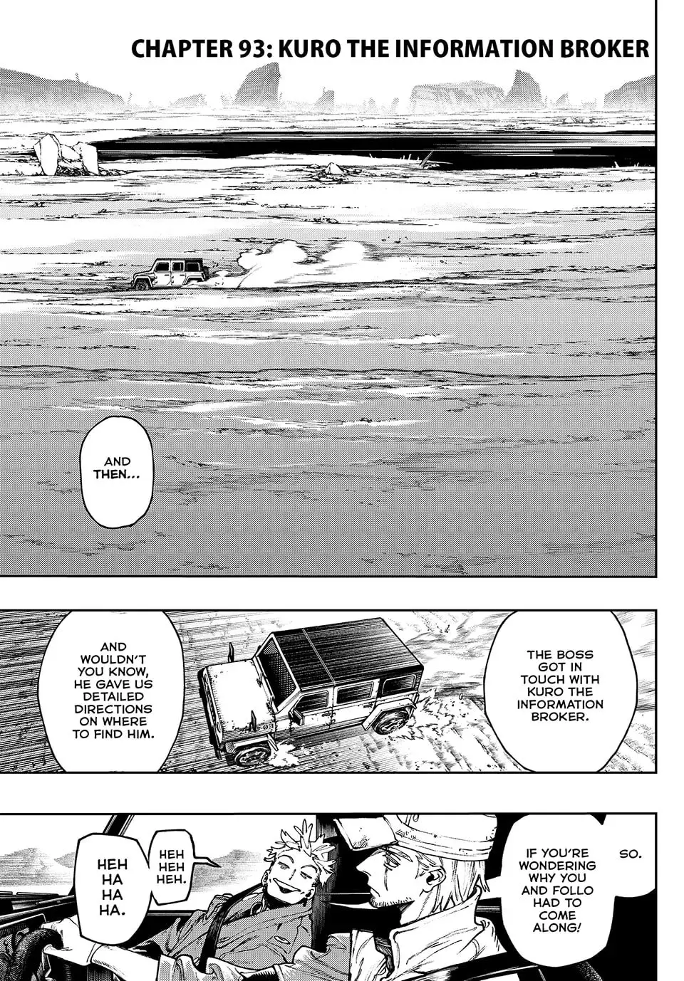 Gachiakuta Manga, chapter 93, page 1