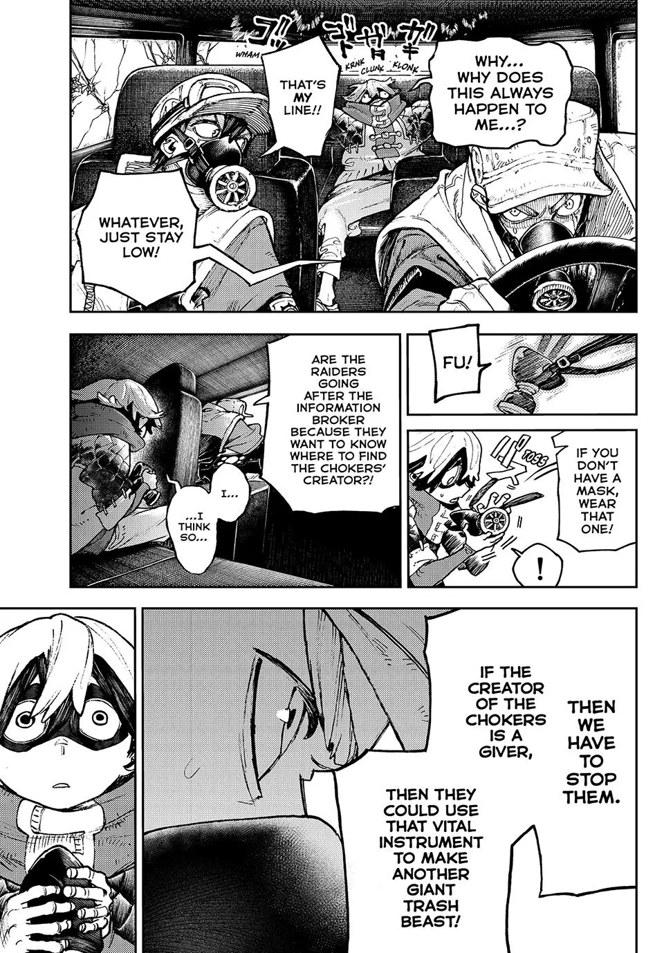 Gachiakuta Manga, chapter 96, page 14
