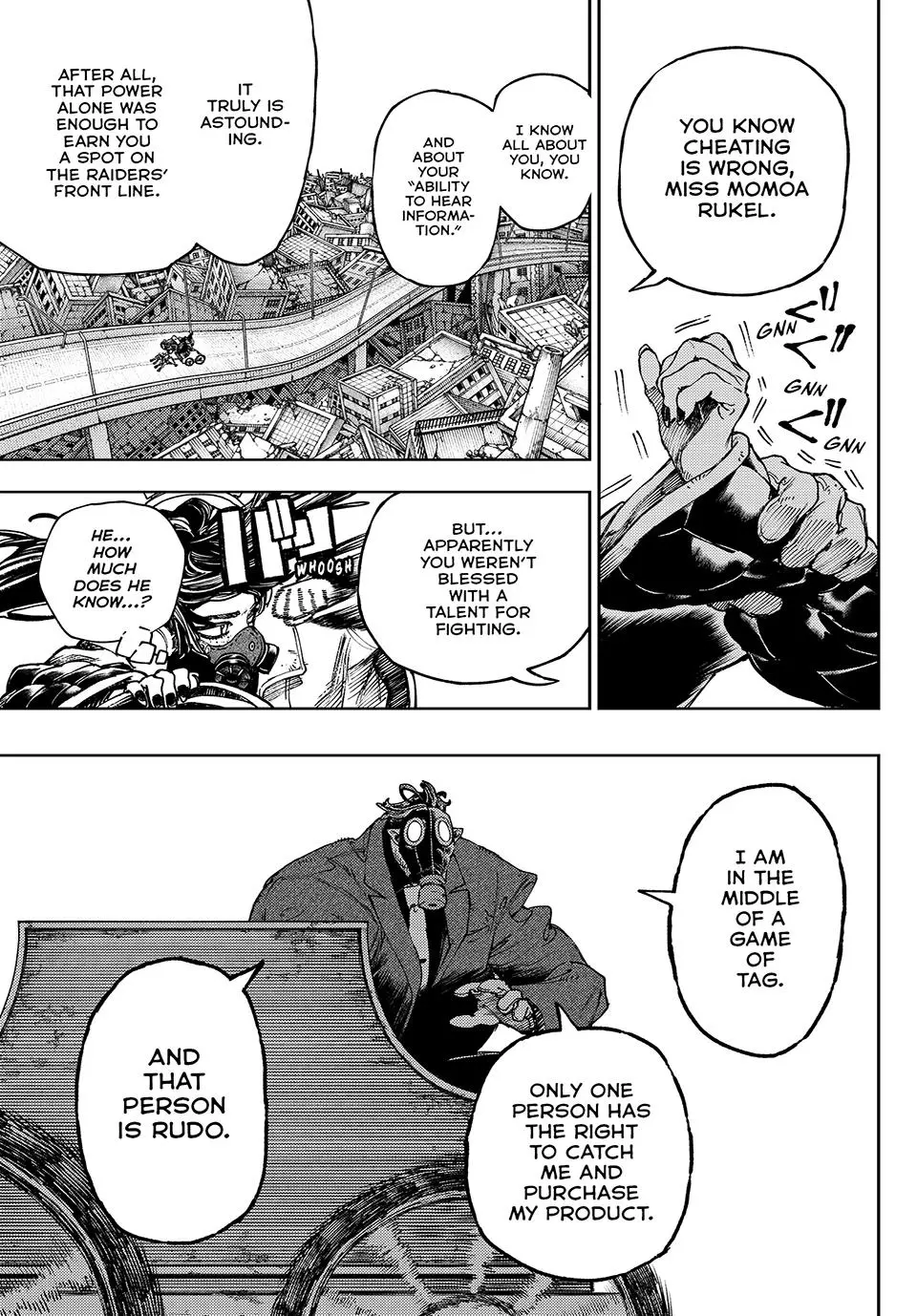 Gachiakuta Manga, chapter 97, page 5