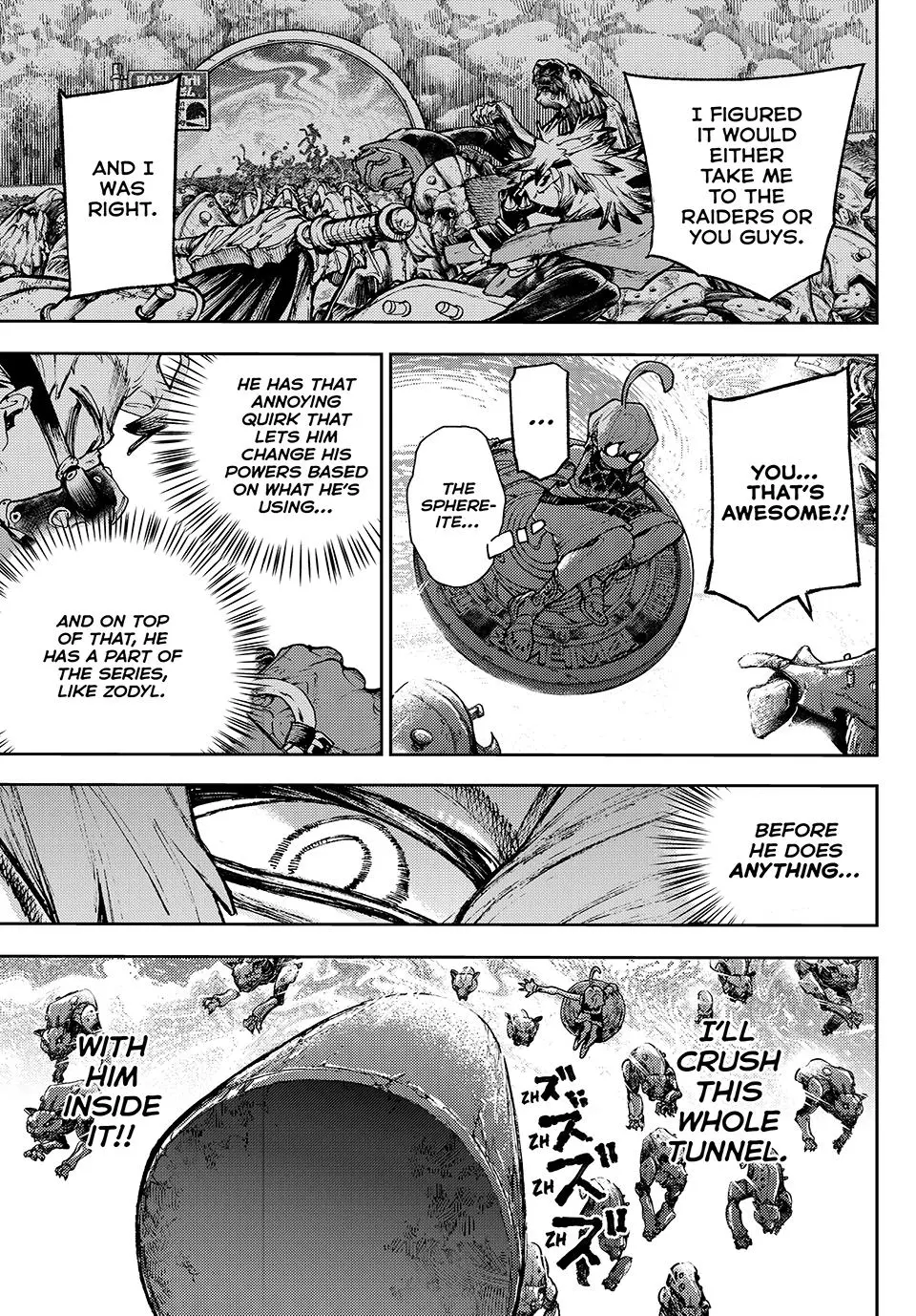 Gachiakuta Manga, chapter 99, page 14