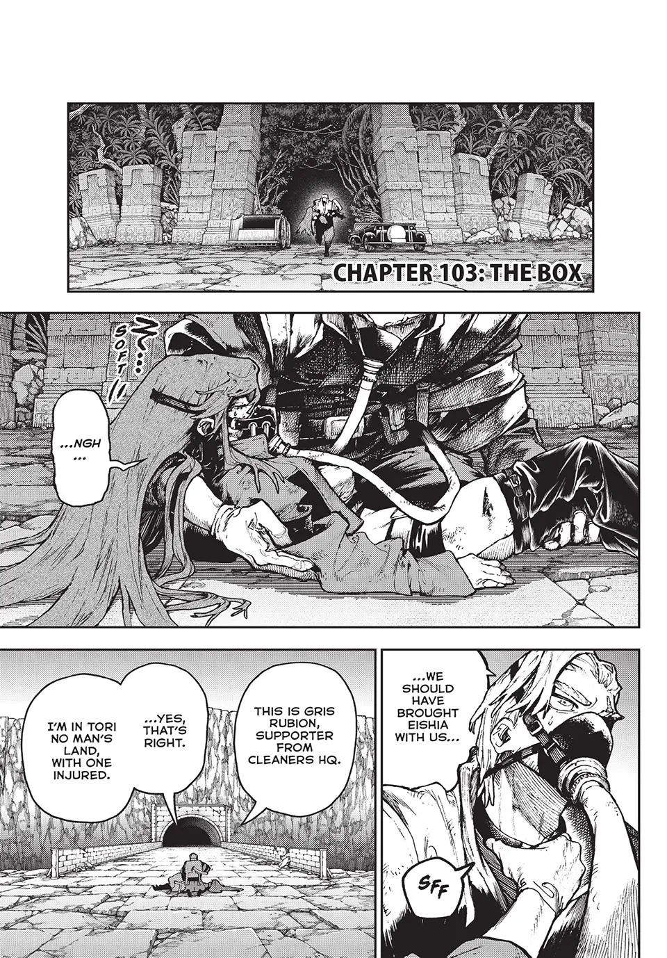 Gachiakuta Manga, chapter 103, page 1