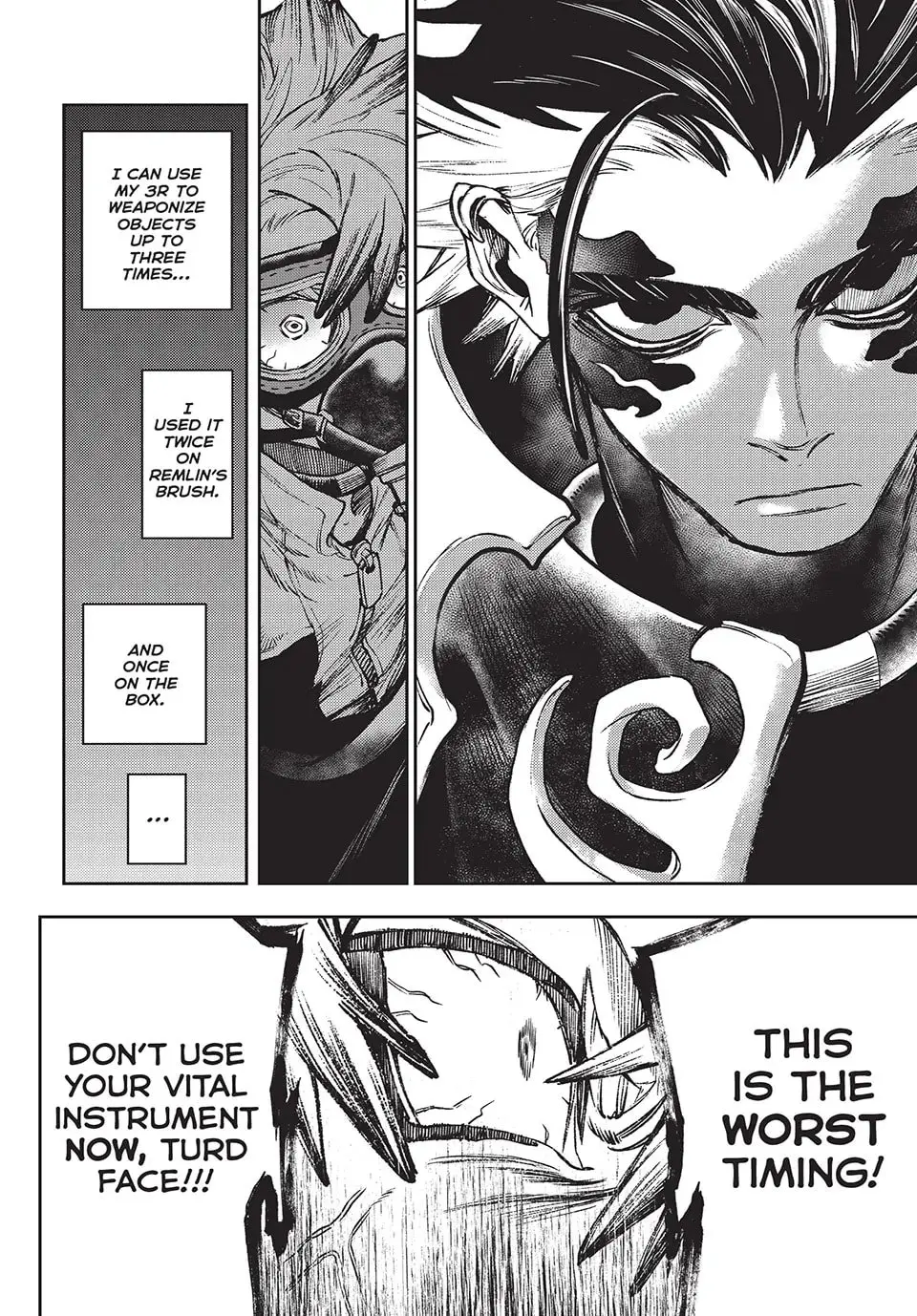 Gachiakuta Manga, chapter 106, page 8