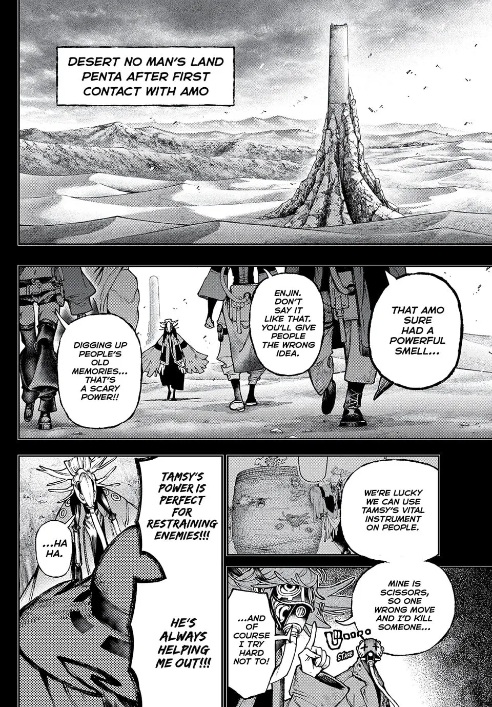 Gachiakuta Manga, chapter 110, page 4