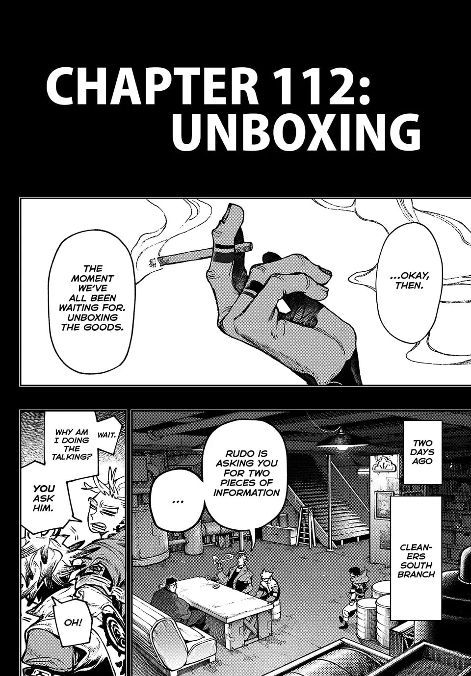 Gachiakuta Manga, chapter 112, page 2