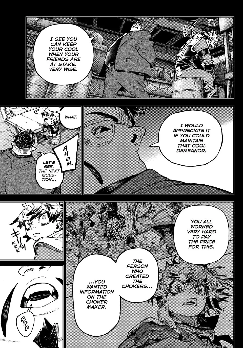 Gachiakuta Manga, chapter 112, page 9