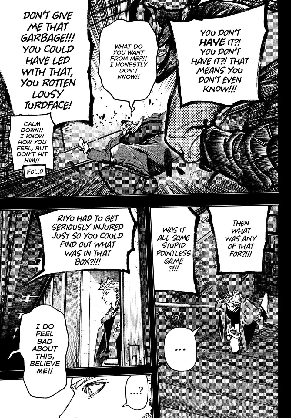Gachiakuta Manga, chapter 112, page 13