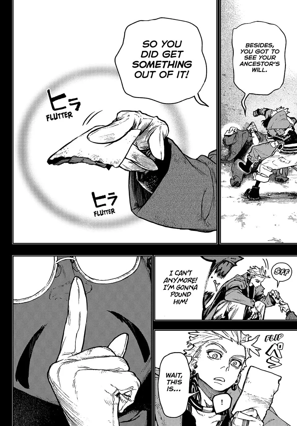 Gachiakuta Manga, chapter 112, page 14