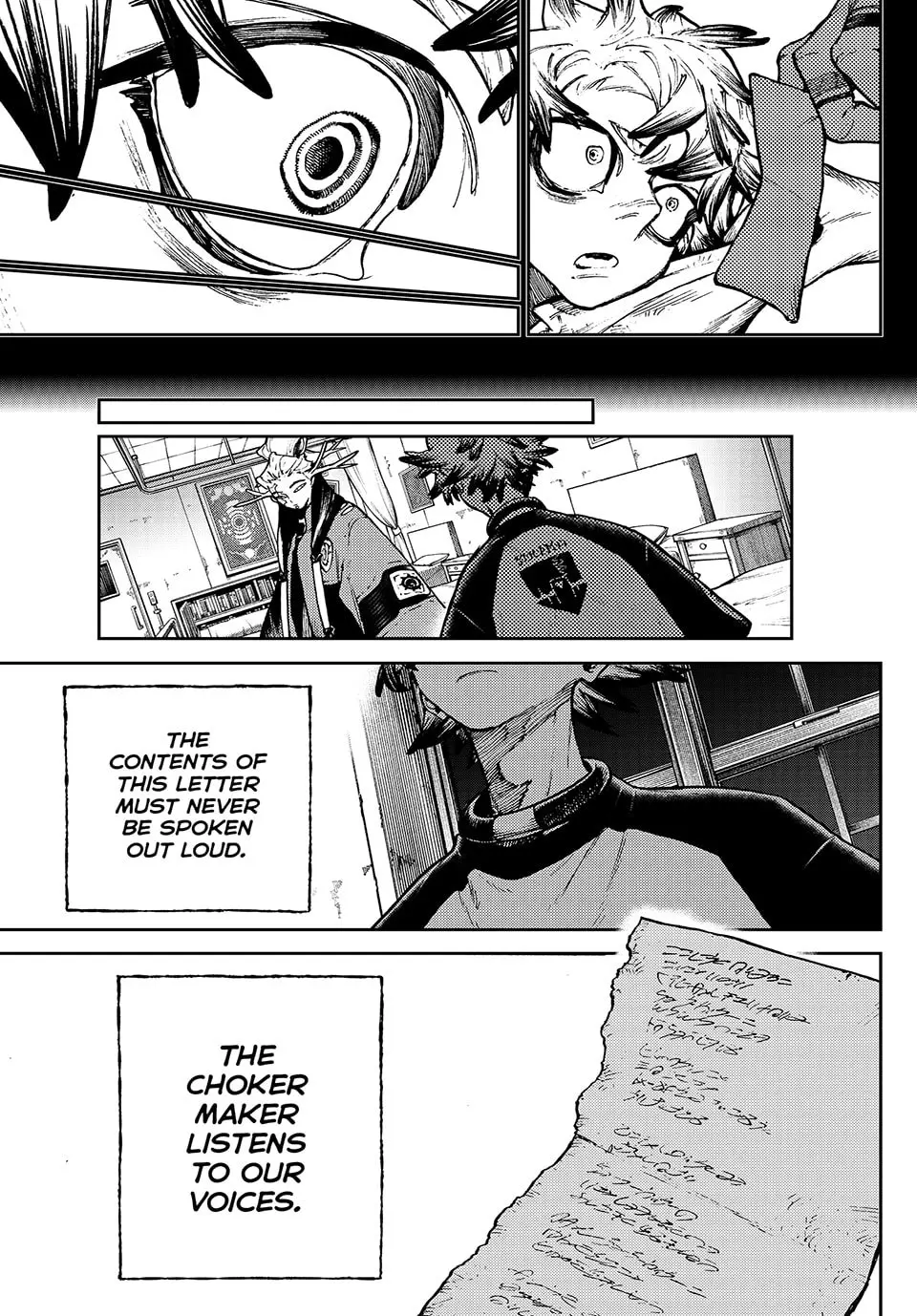 Gachiakuta Manga, chapter 112, page 17