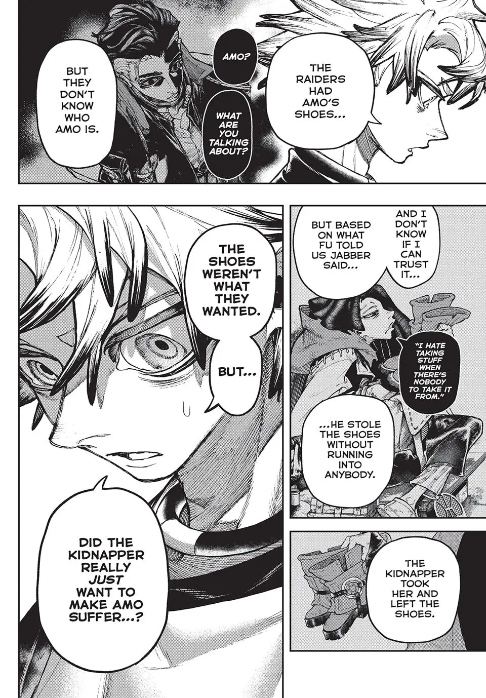 Gachiakuta Manga, chapter 114, page 4